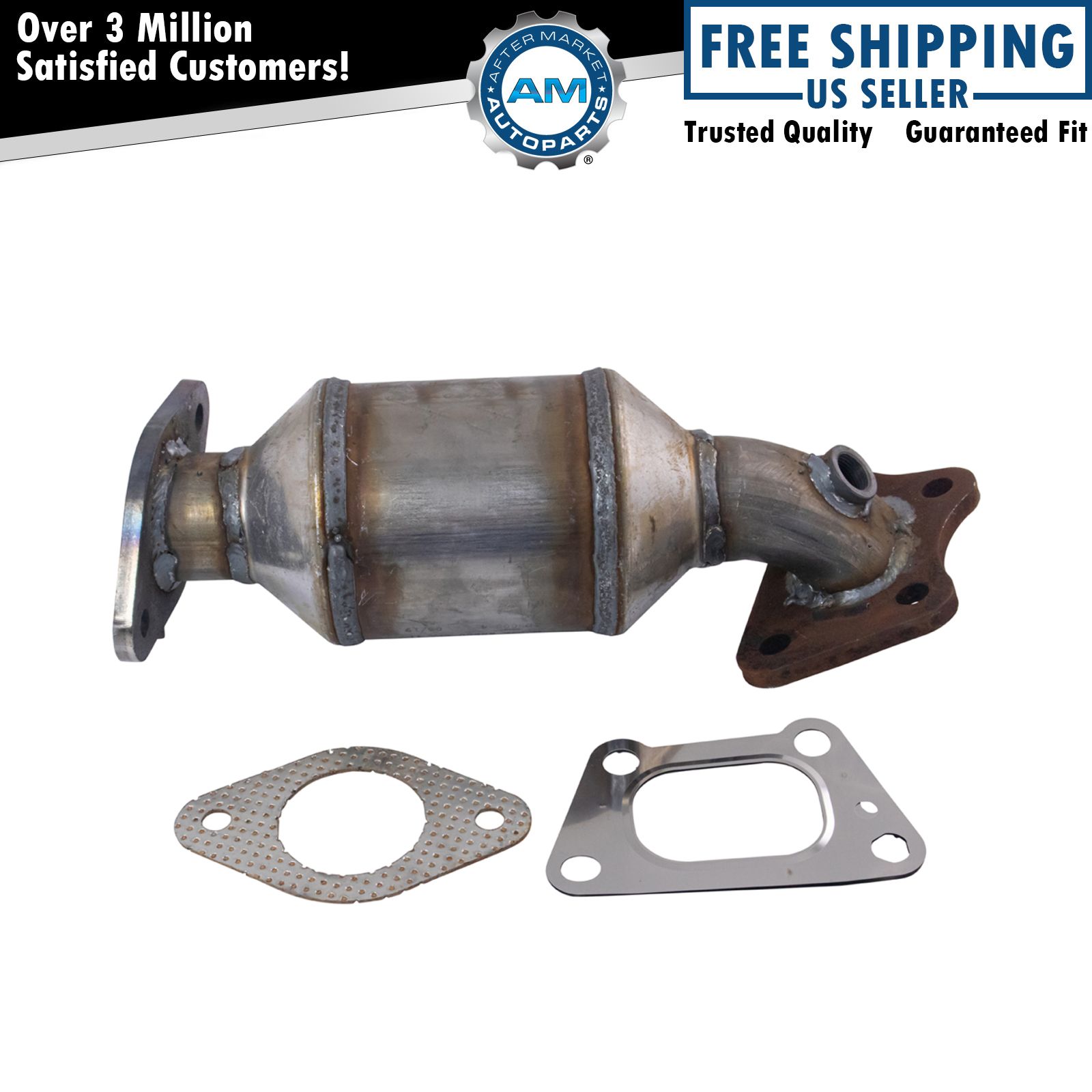Rear Bank Firewall Side Catalytic Converter Assembly for Buick Allure Lacrosse