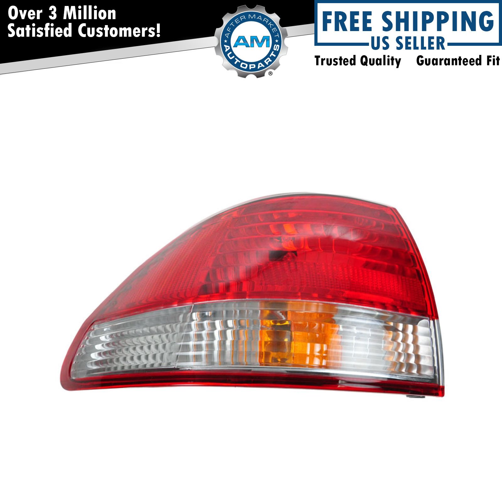 Left Outer Tail Light Assembly For 2001-2002 Honda Accord HO2800135