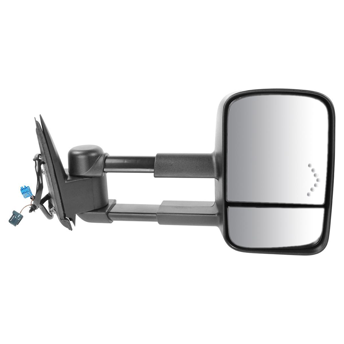 Power Mirror For 2003-06 Chevy Silverado 1500 Left Side Manual Fold With Signal