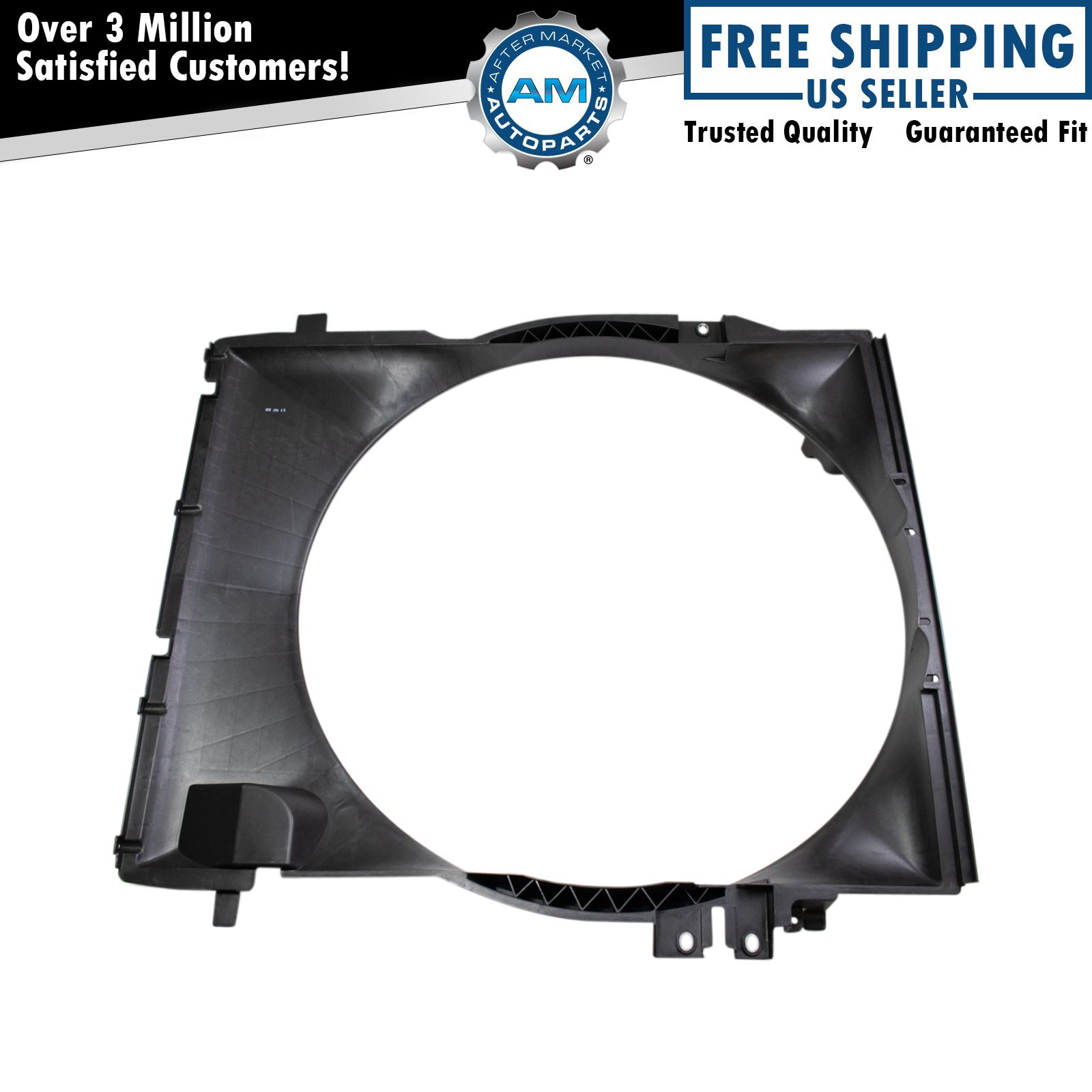 Engine Cooling Radiator Fan Shroud Direct Fit for Dodge Ram 2500 3500 6.7L