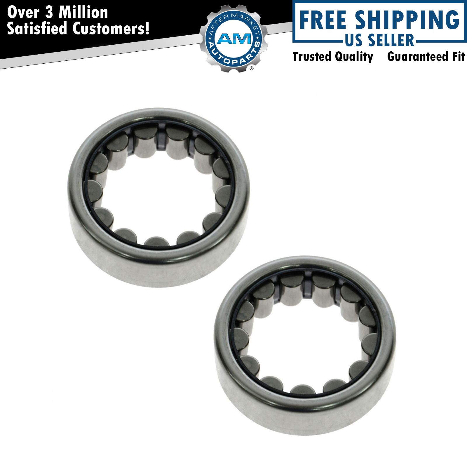 TIMKEN Axle Shaft Bearing Rear Pair for GM Dodge Ford Jeep with 8.75 Ring Gear
