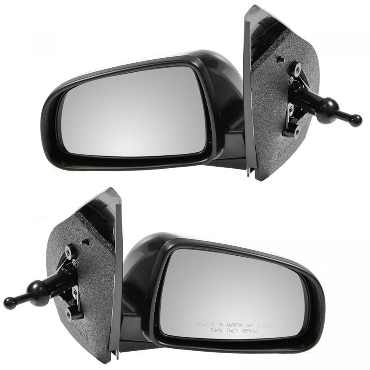 Manual Remote Side Mirror Pair Set LH/RH for Chevy Aveo 4dr eBay