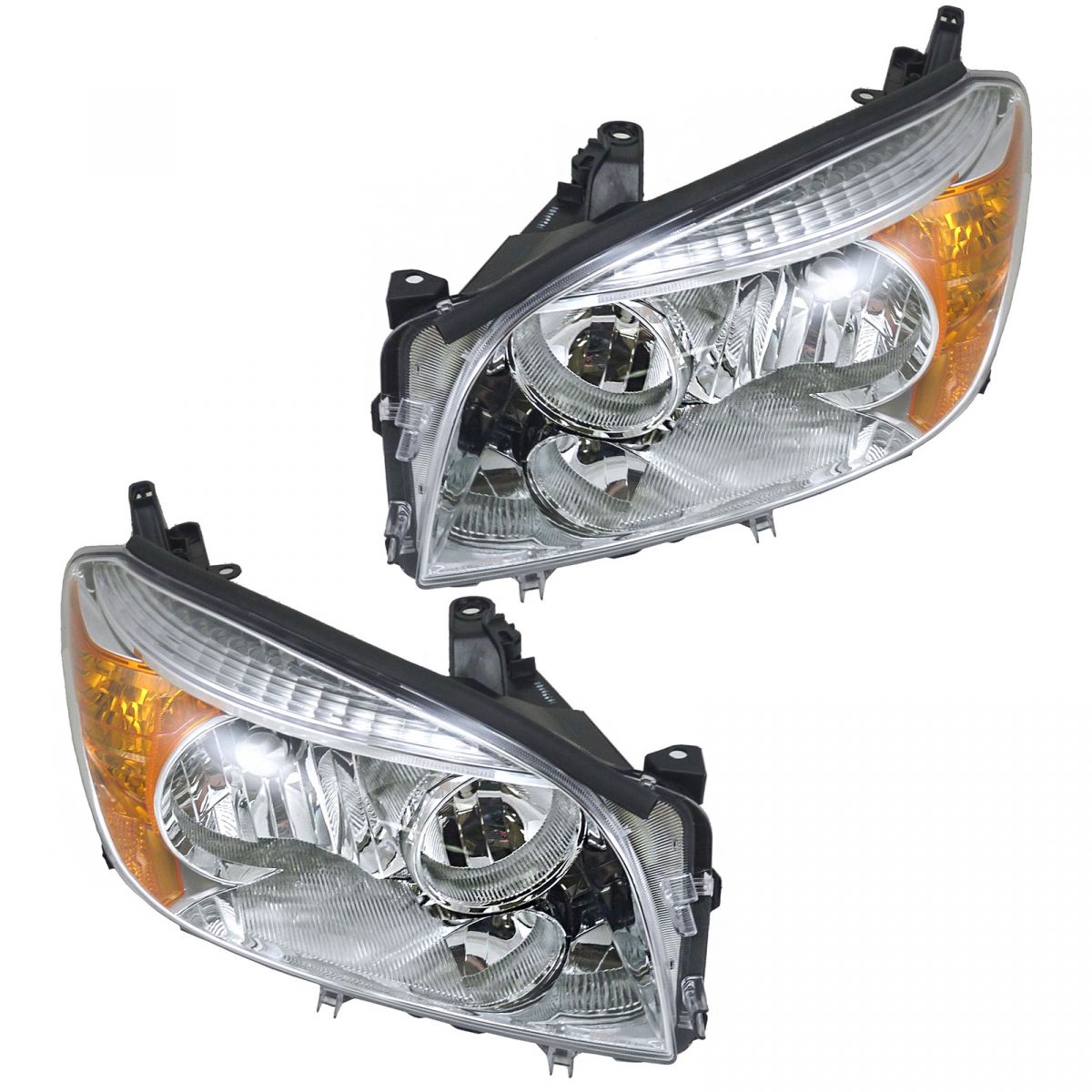 Headlights Headlamps Left & Right Pair Set NEW for 0608 Toyota Rav4
