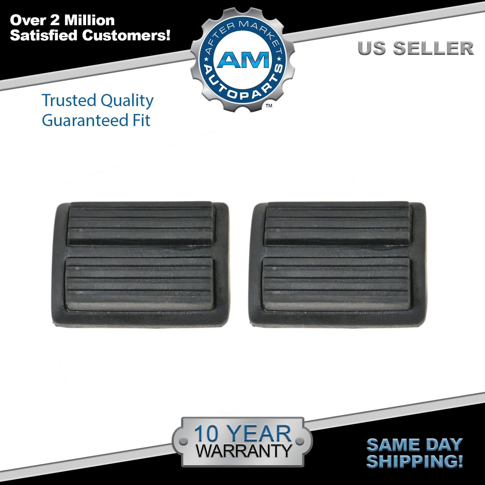 Manual Transmission Clutch/Brake Pedal Pad Set for Chrysler