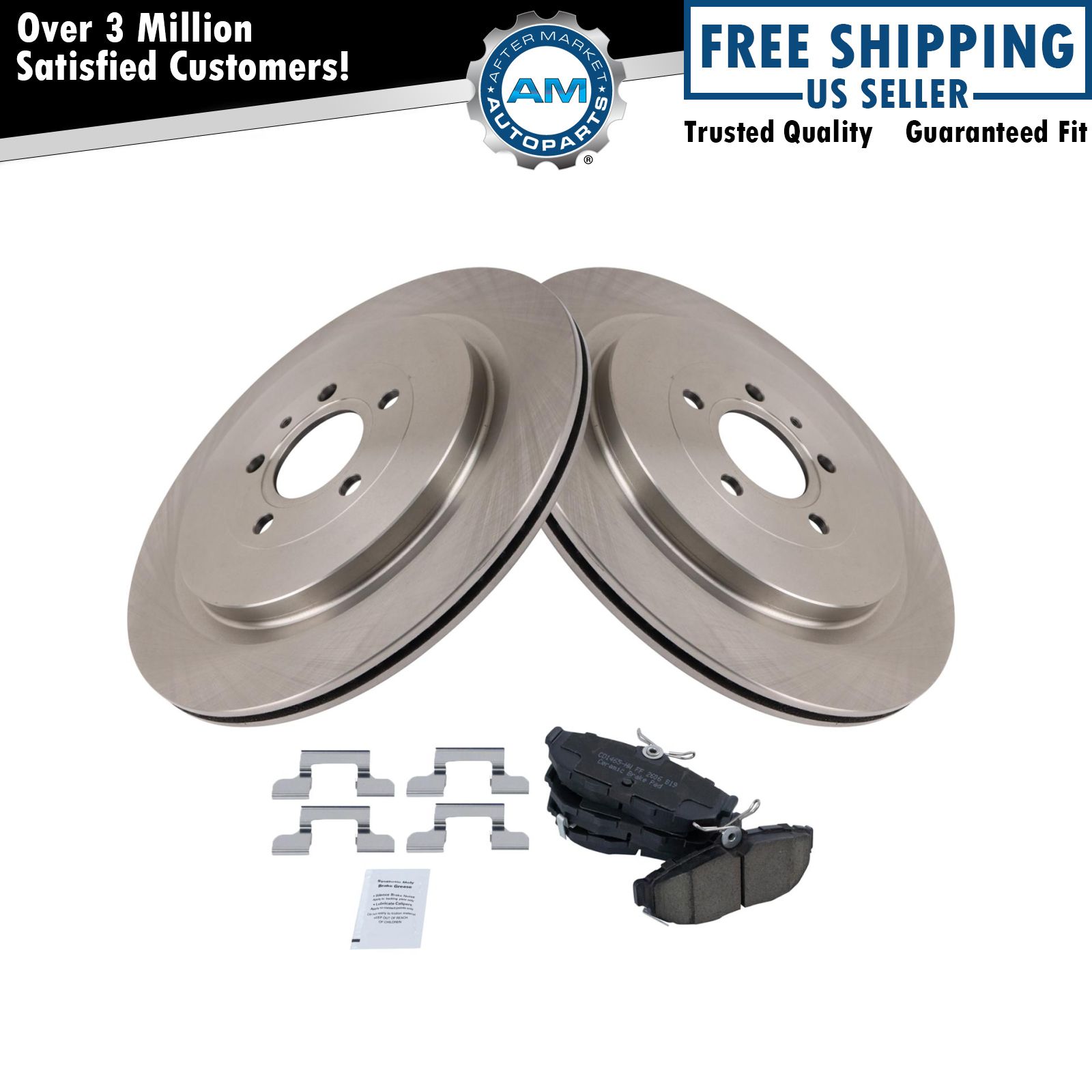 <b>Ceramic Brake Pad & Rotor Kit</b>