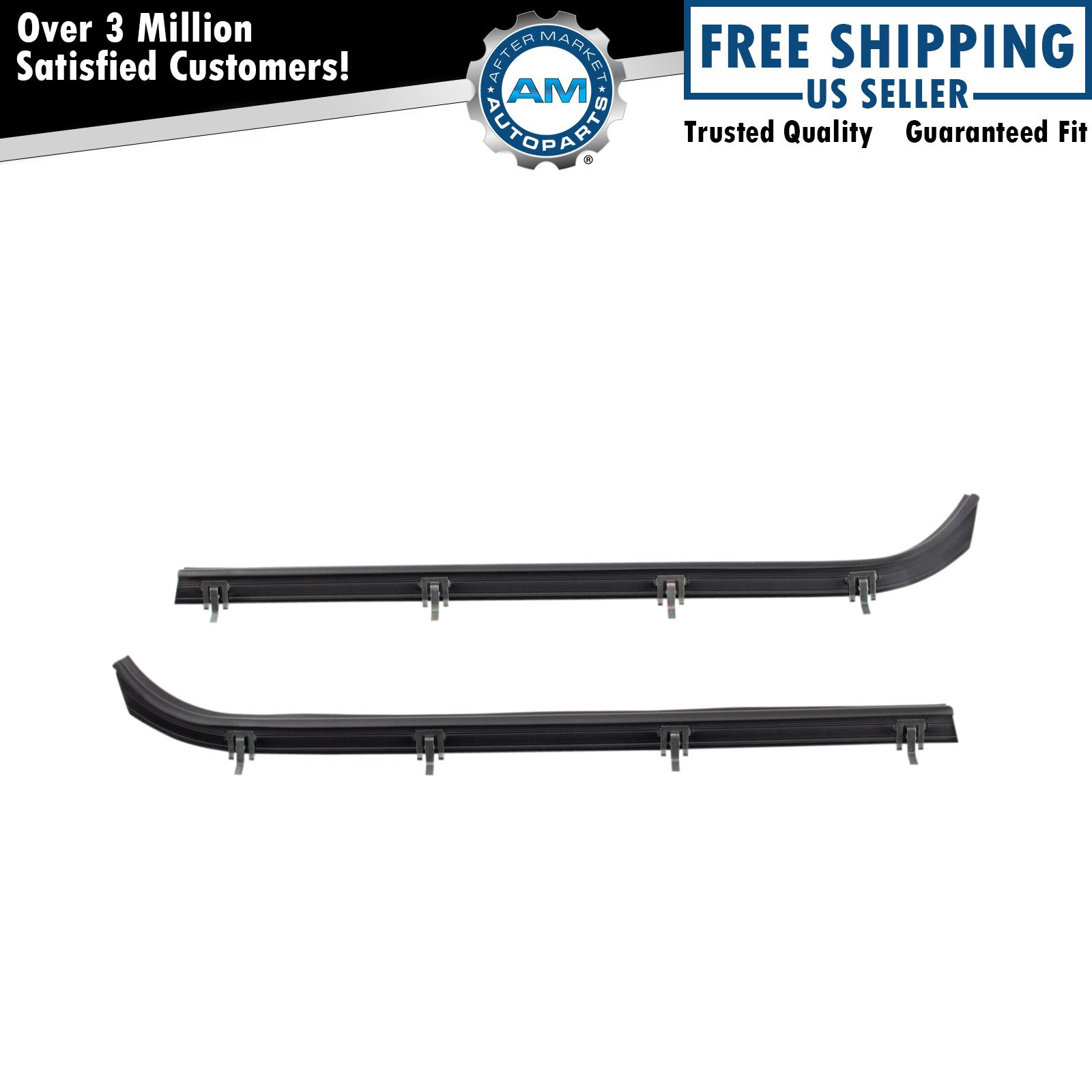 Door Window Belt Weatherstrip Kit For 1971-1996 Chevrolet 1971-1996 GMC VAN