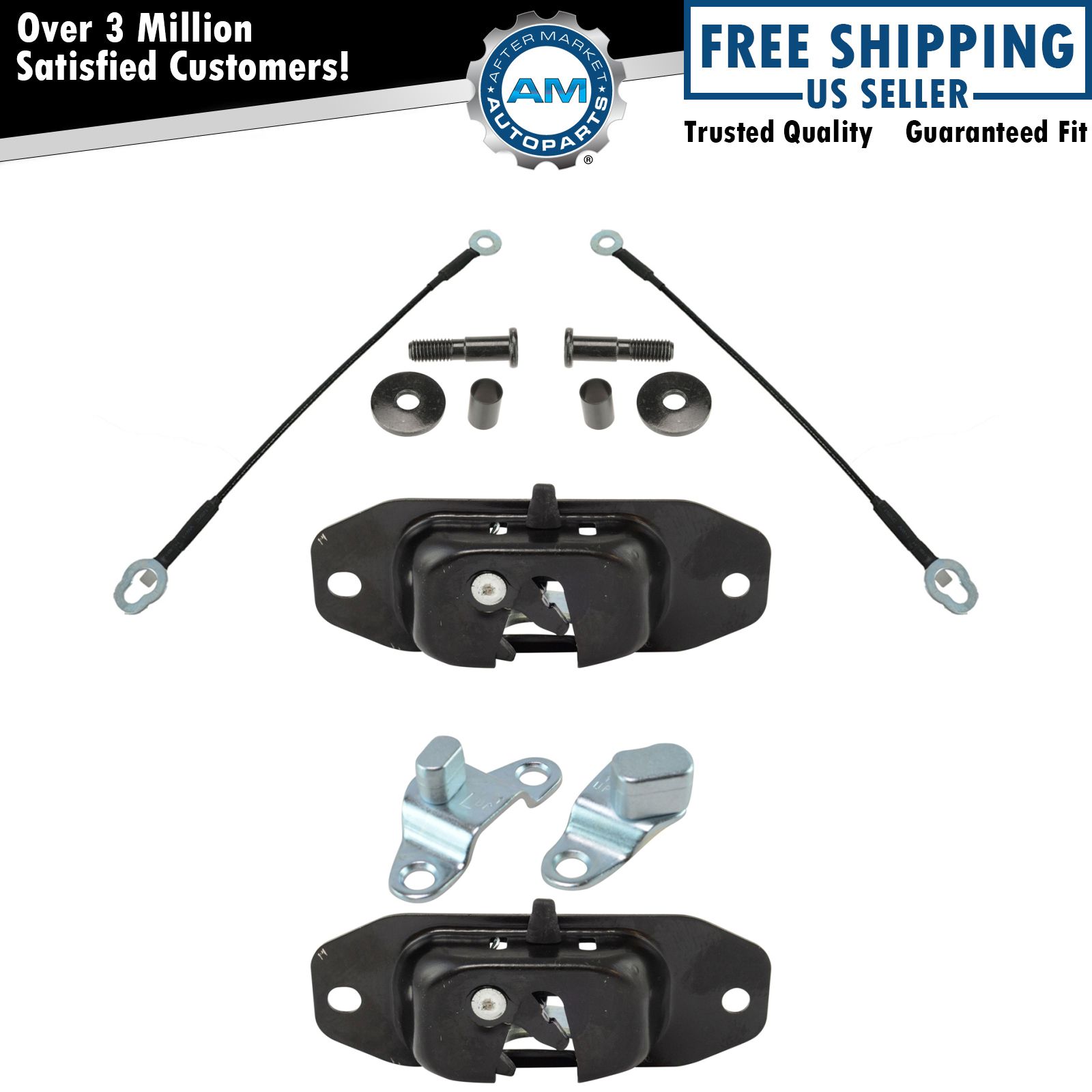 Tailgate Tail Gate Repair Kit w/ Latch Cable Hinge Striker Bolt for Chevy GMC eBay