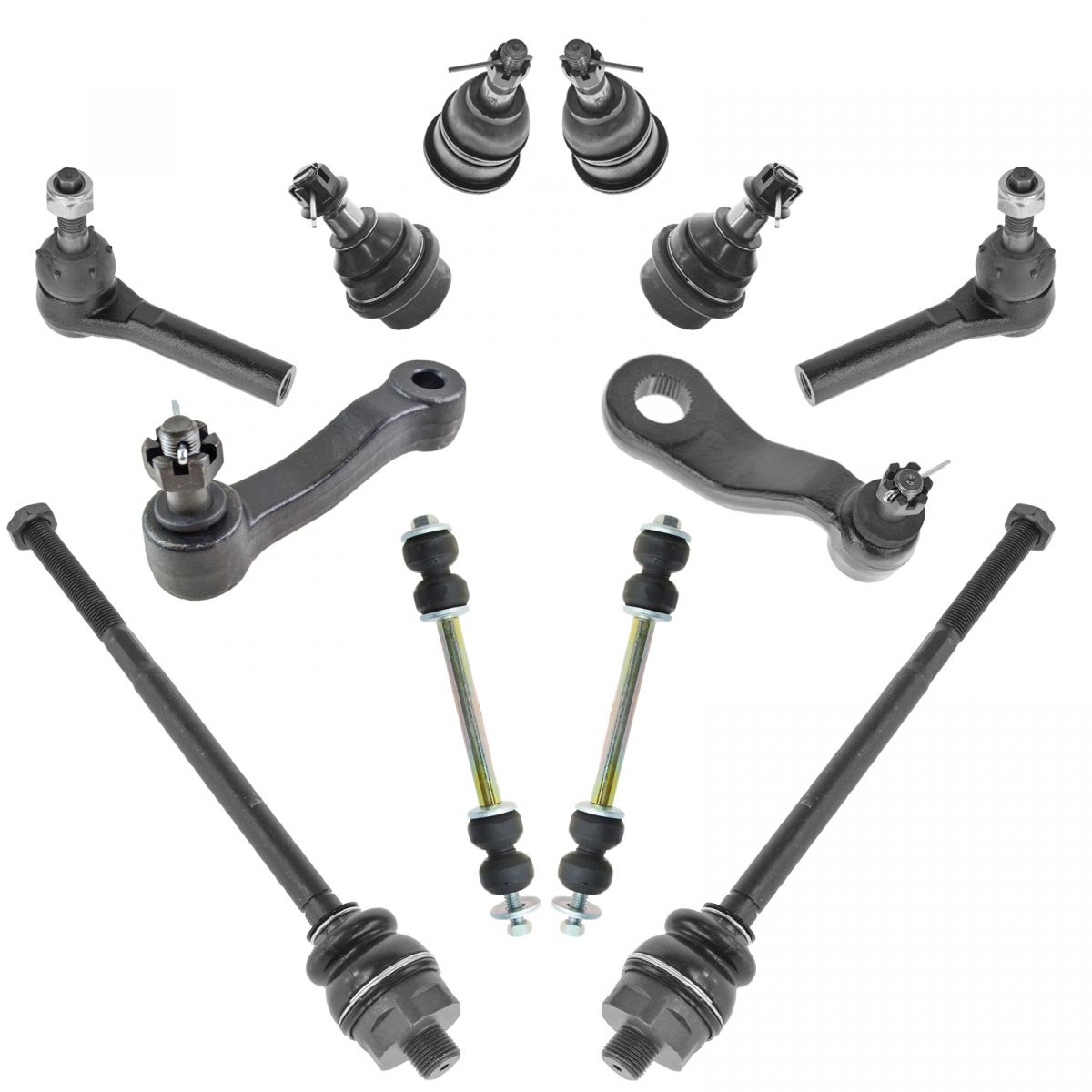 12 Piece Front Ball Joint Tie Rod Suspension Kit for Chevy GMC Truck Yukon New 192659581259 eBay
