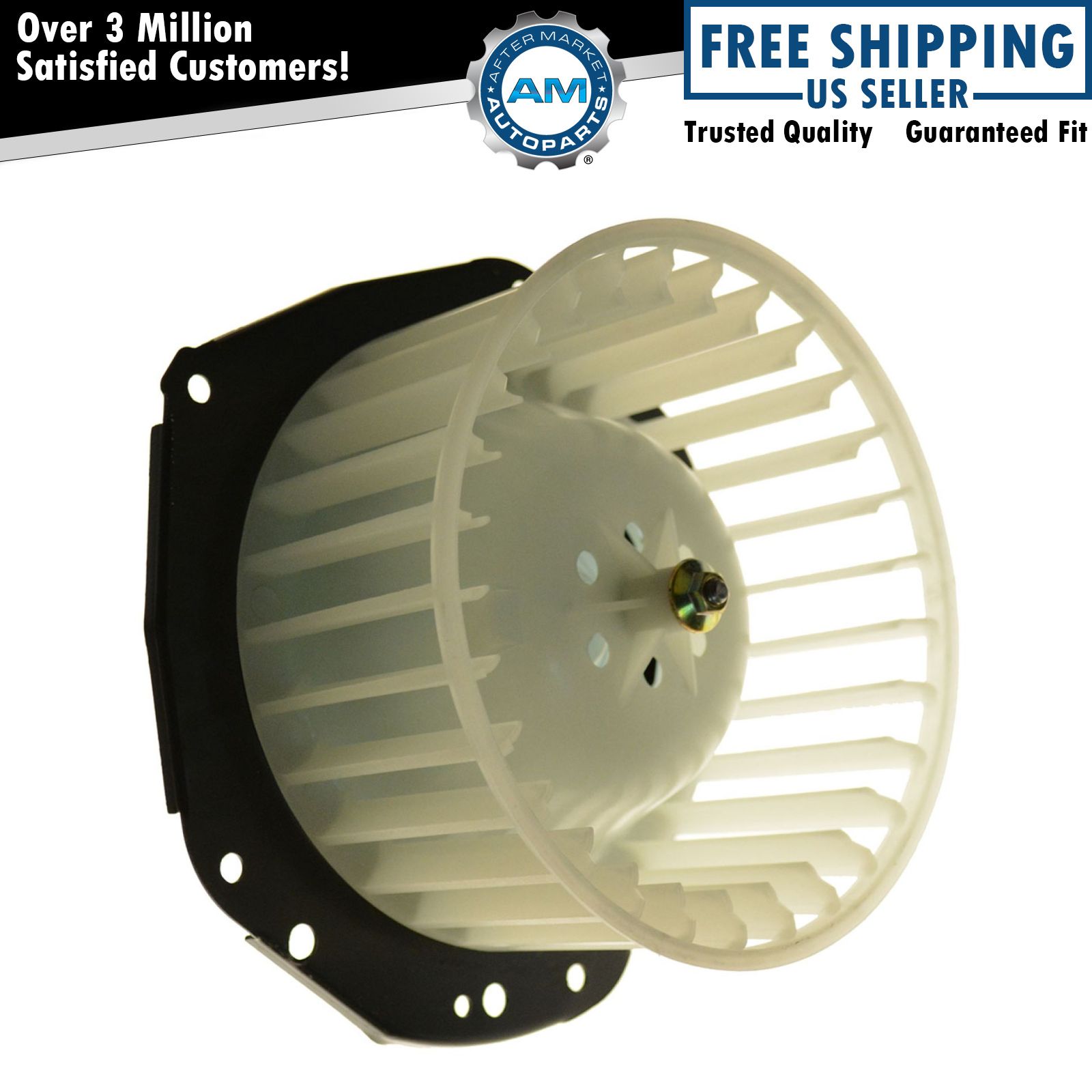 Heater Blower Motor w/Fan Cage for Chevy S10 GMC S-15 Sonoma Pickup Isuzu Hombre