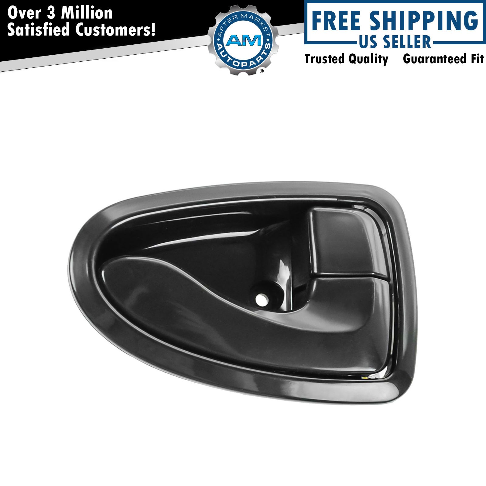 Rear Right Interior Door Handle Black For 2000-2006 Hyundai Accent HY1311101