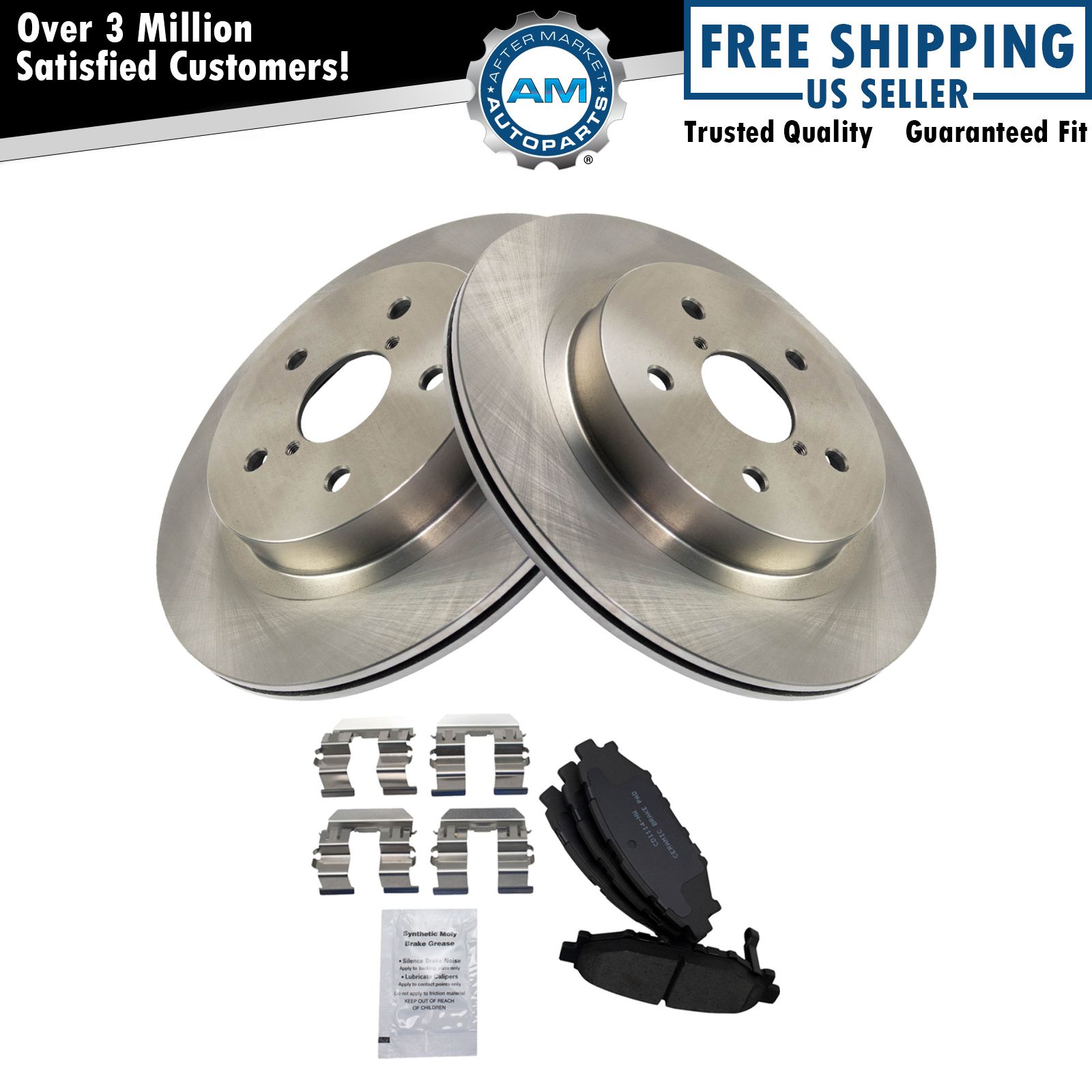 <b>Ceramic Brake Pad & Rotor Kit</b>