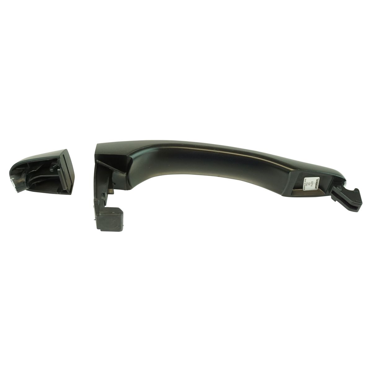 Front Exterior Door Handle Chrome &amp; Black RH Passenger