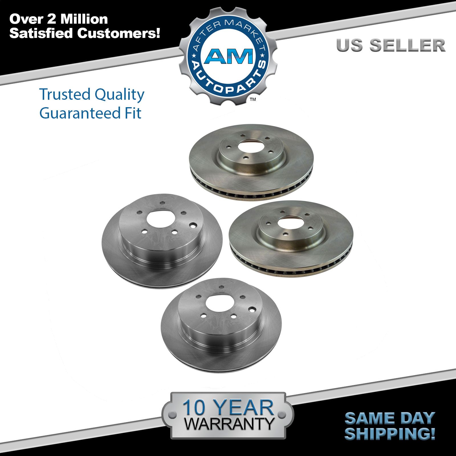 Brake Rotor Kit Front & Rear Set of 4 for Infiniti Nissan Q50 QX60 Murano eBay