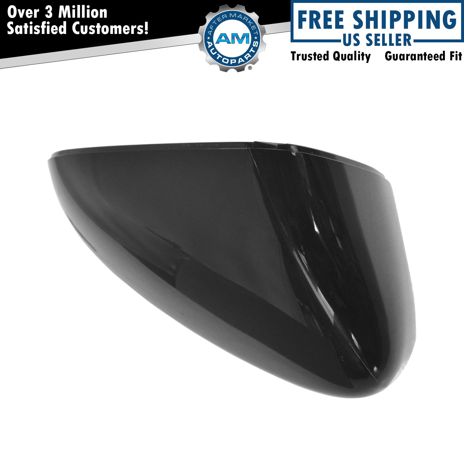 OEM DS7Z-17D742-AAPTM Right Mirror Cover Cap Black For 13-19 Ford Fusion