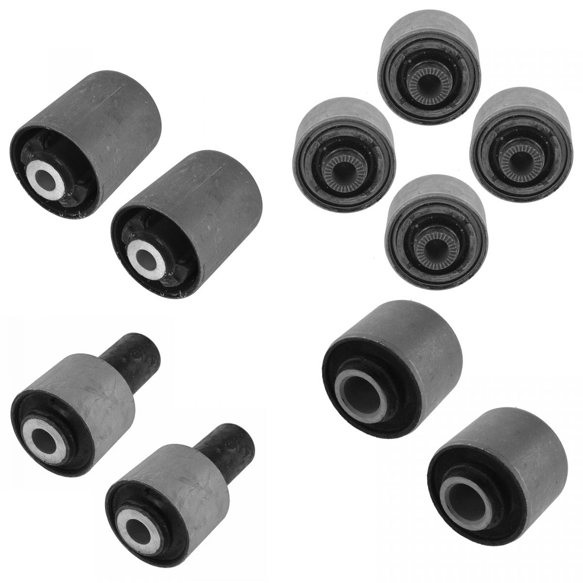 TRQ Control Arm Bushing Upper Lower Front Rear Kit Sierra