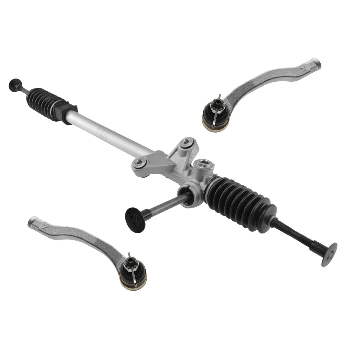 Manual Steering Rack Assembly & Outer Tie Rod End Kit Set for Honda