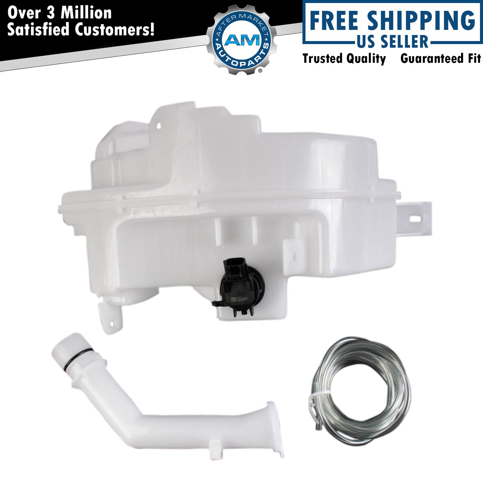 Windshield Washer Fluid Bottle w Pump for 04-09 Mazda 3 Sedan