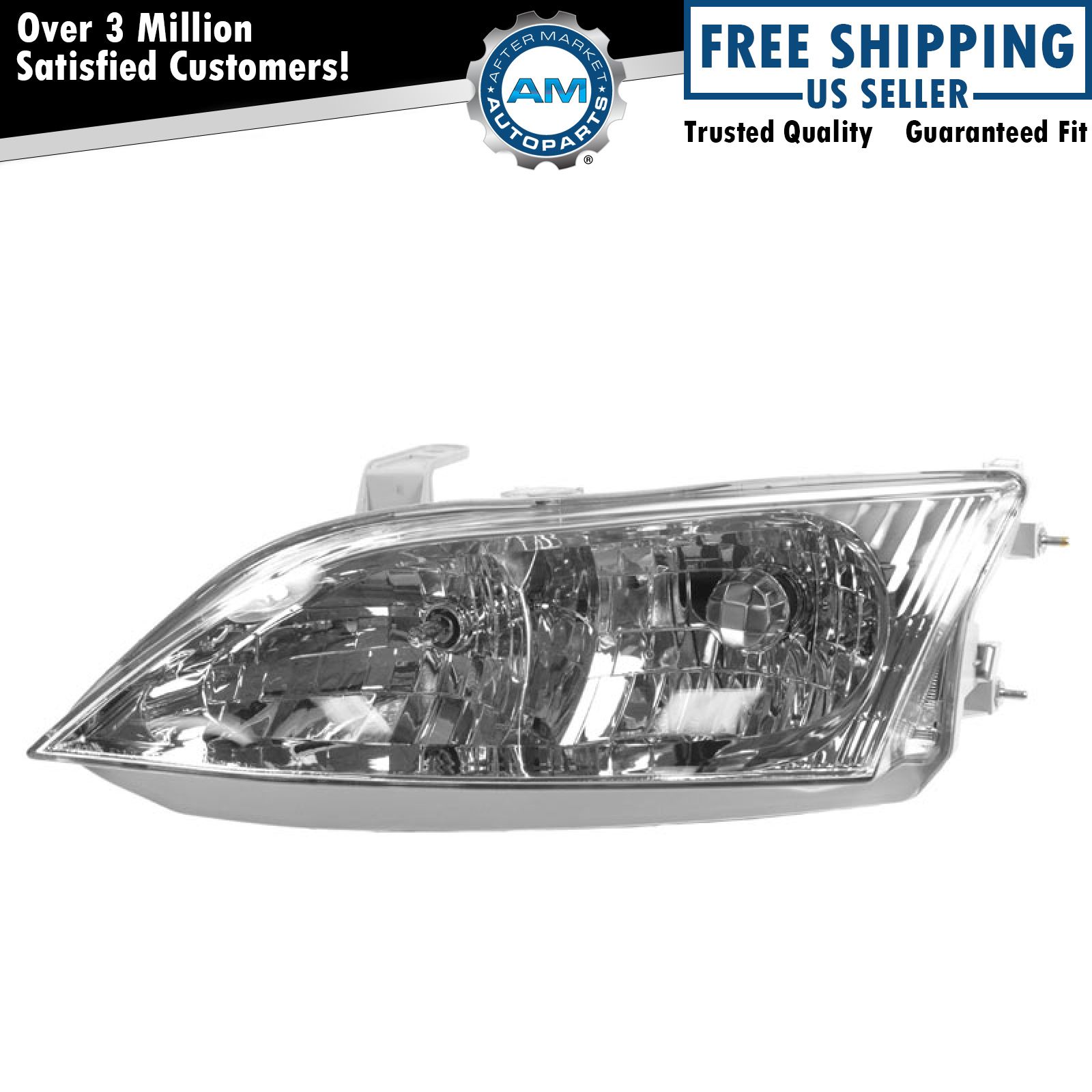 Left Headlight Assembly Halogen Drivers Side For 1997-2001 Lexus ES300 LX2502101