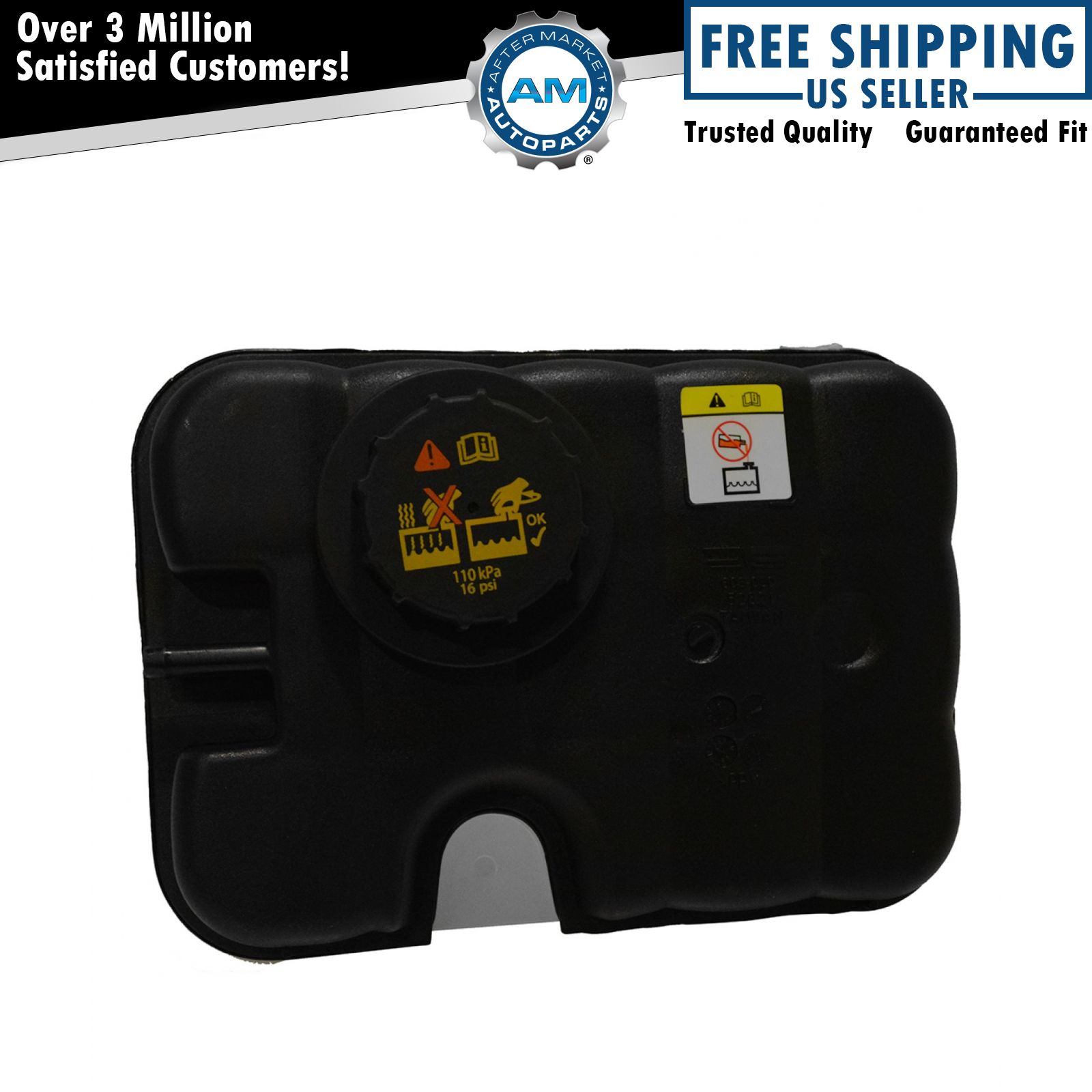 Coolant Overflow Reservoir Bottle Tank w//Cap for 98-11 Lincoln Town Car