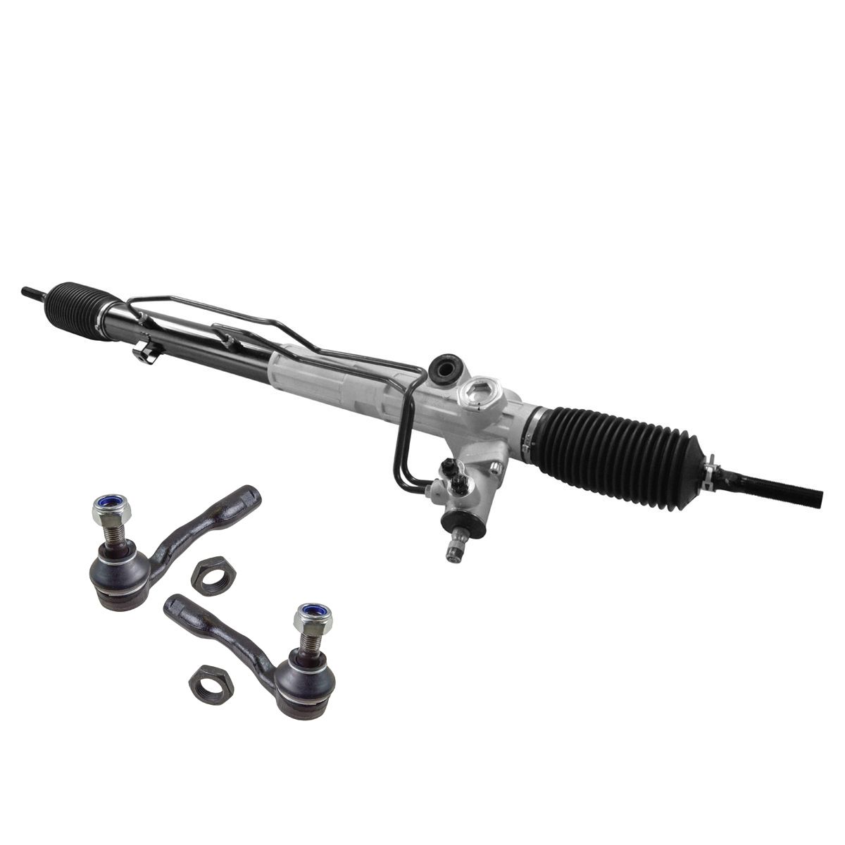 Power Steering Rack Assembly & Outer Tie Rod End Kit for Toyota Tundra