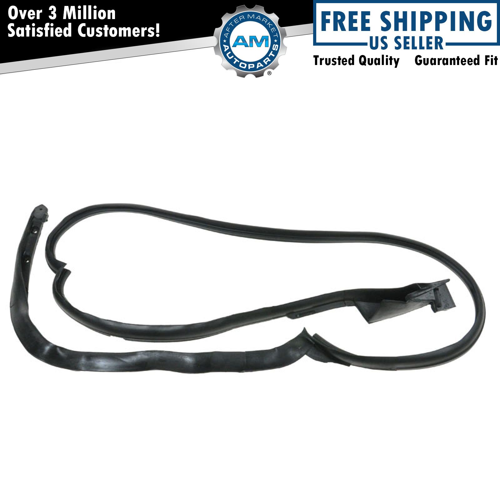 Front Door Mounted Weatherstrip Rubber Seal Left LH Driver for 380SL 450SL