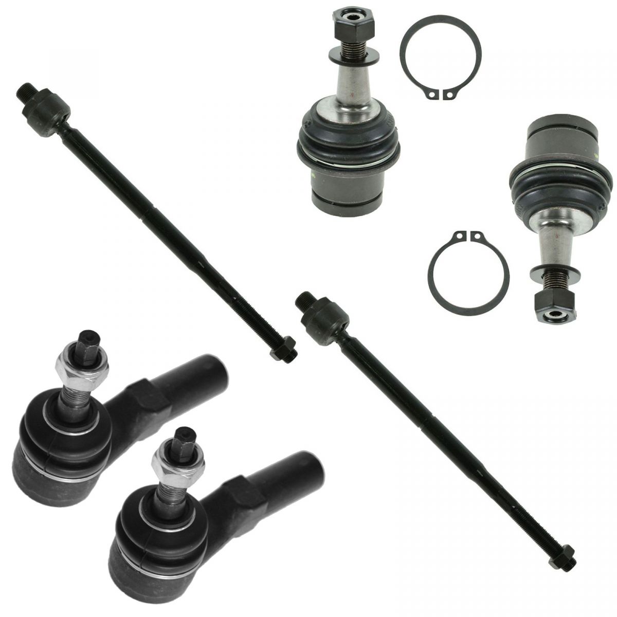 Lower Ball Joint Inner Outer Tie Rod End Kit For Chrysler 300 Charger