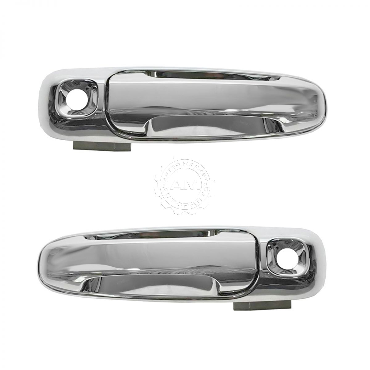 Chrome Outside Door Handle Pair Set of 2 for Ram 1500 2500 3500 Dakota