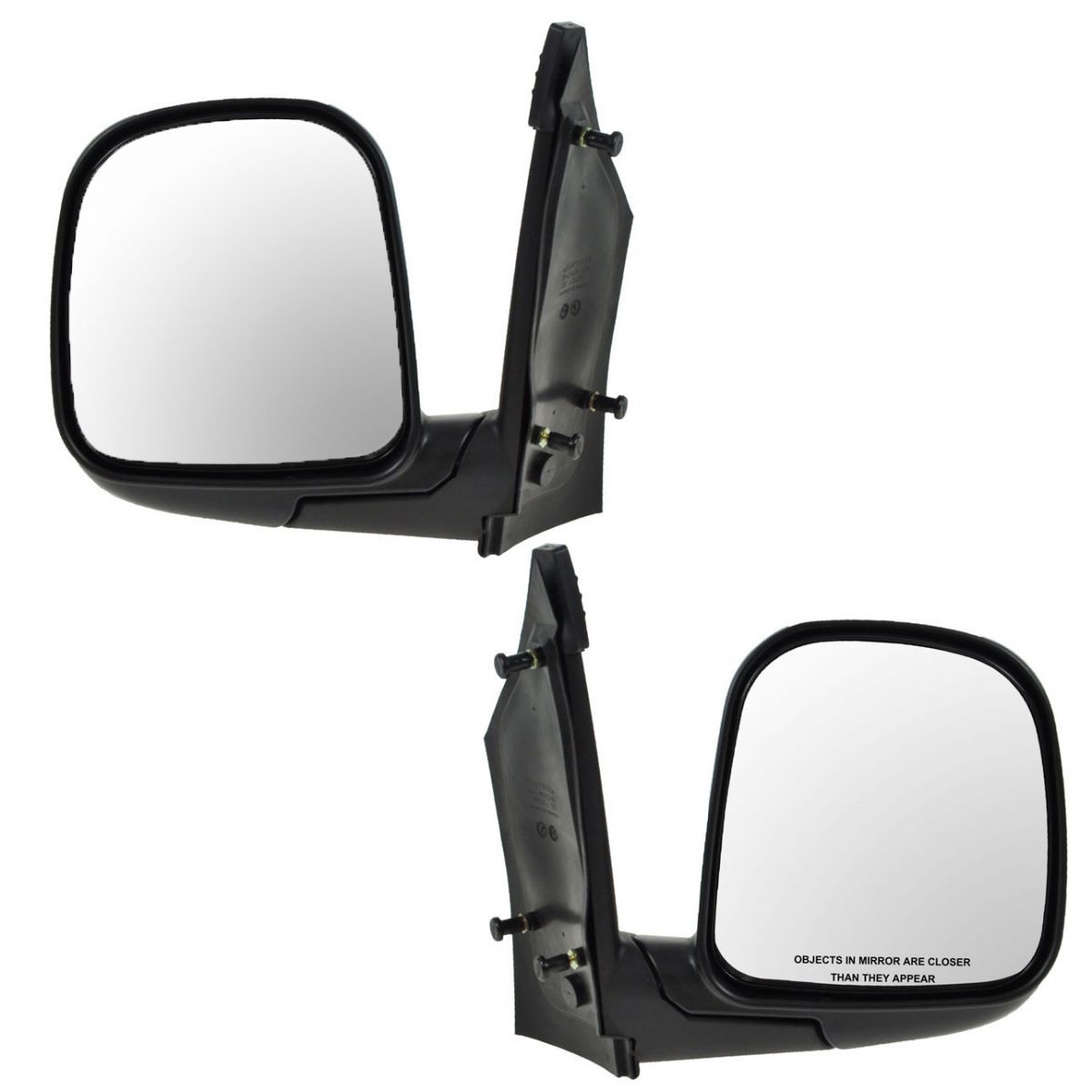 Manual Side Mirrors Left & Right Pair Set LH RH for 9602 GMC Chevy Van