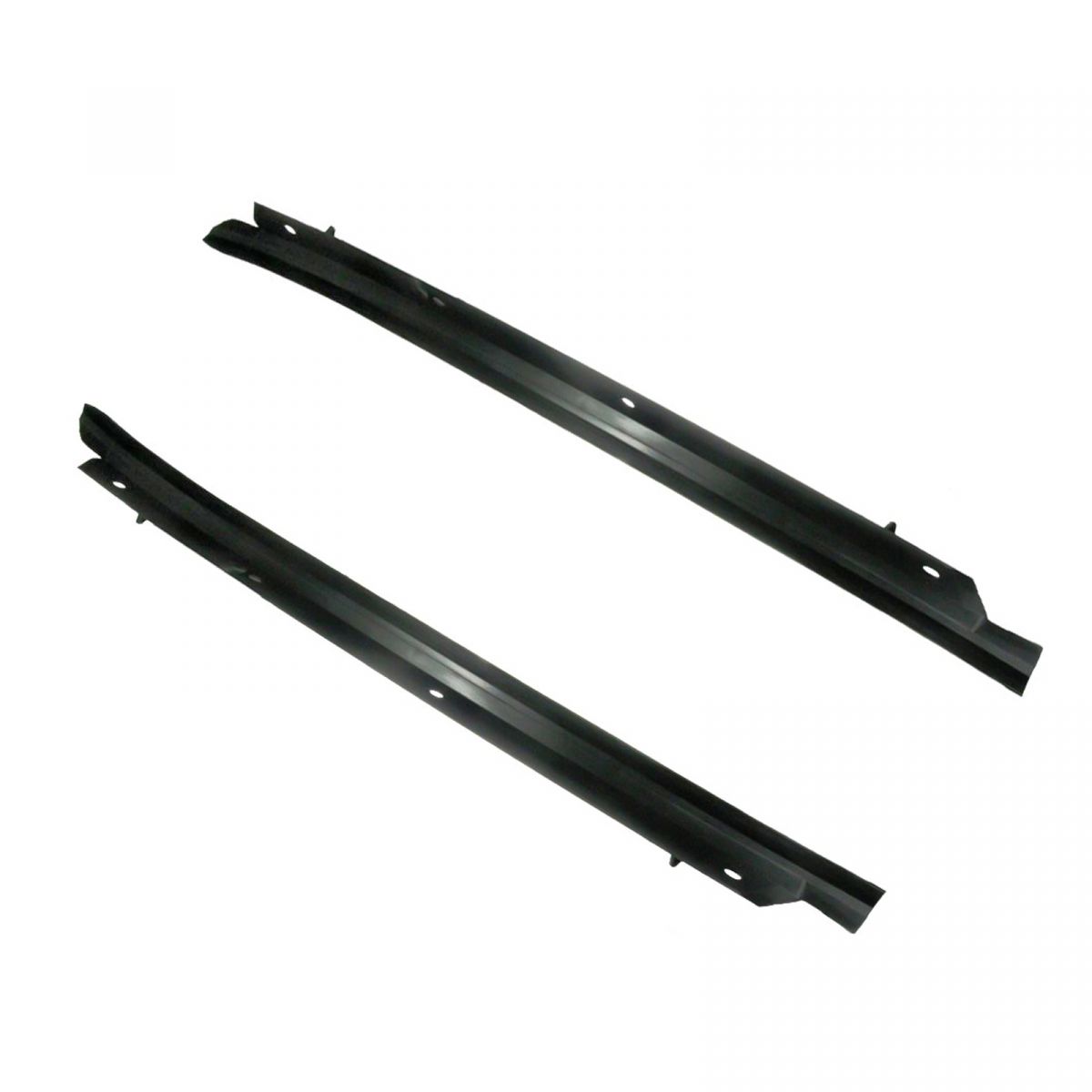 TTop Hatch Plastic Drip Edge Seal Pair Set for Camaro Firebird Trans