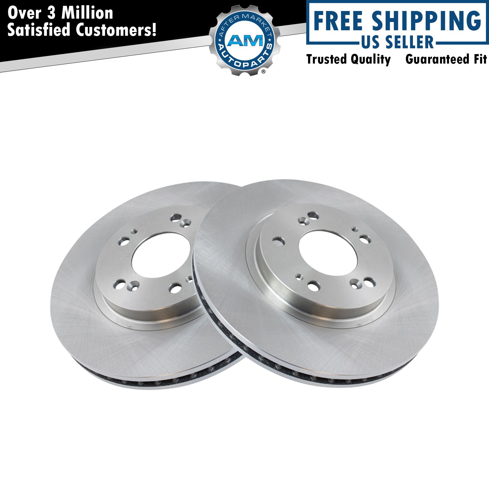 Front Brake Rotors Set For 2004-2011 Mitsubishi Endeavor