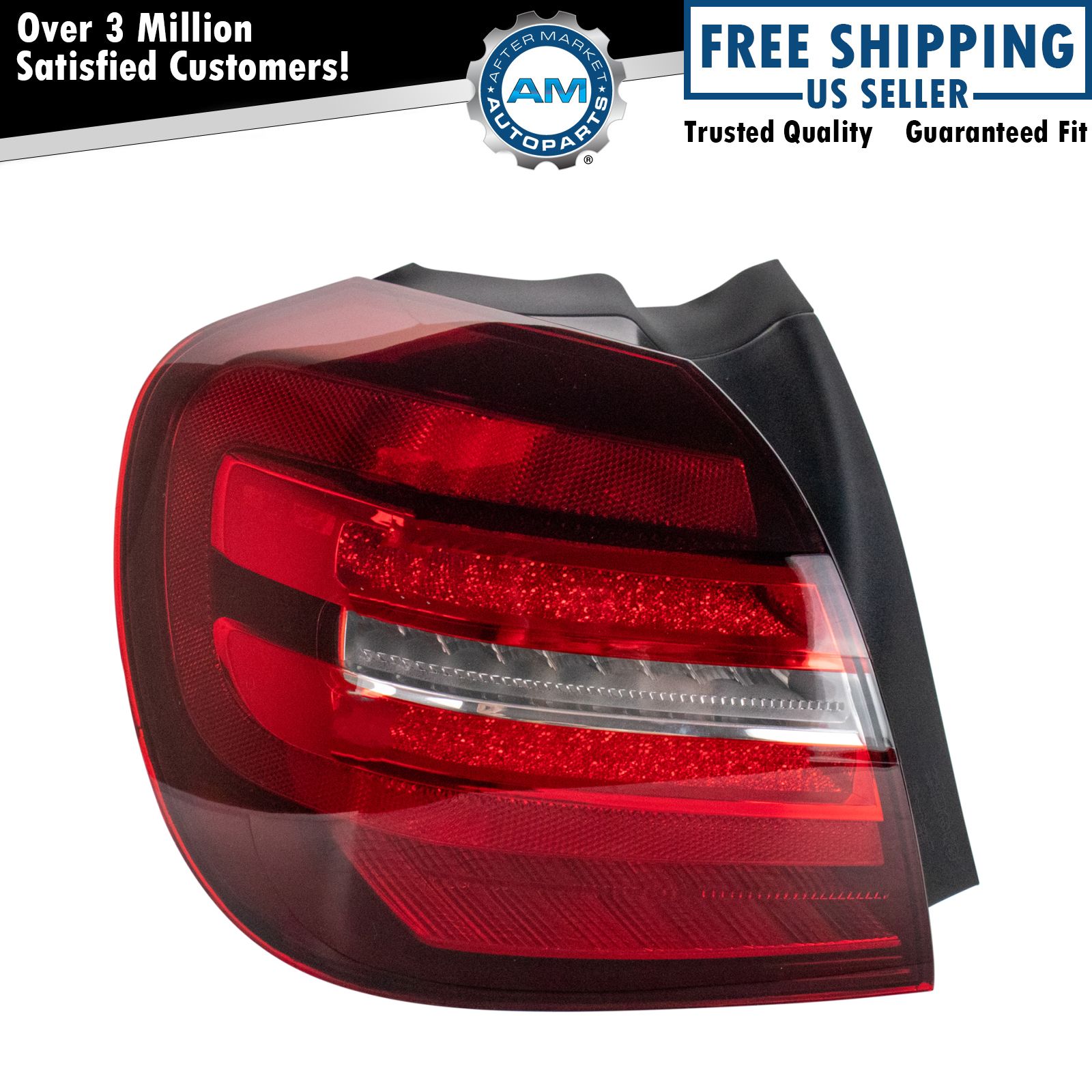 Left Outer Tail Light Fits 2018-2020 Mercedes-Benz GLA250 2018-2019 GLA45 AMG