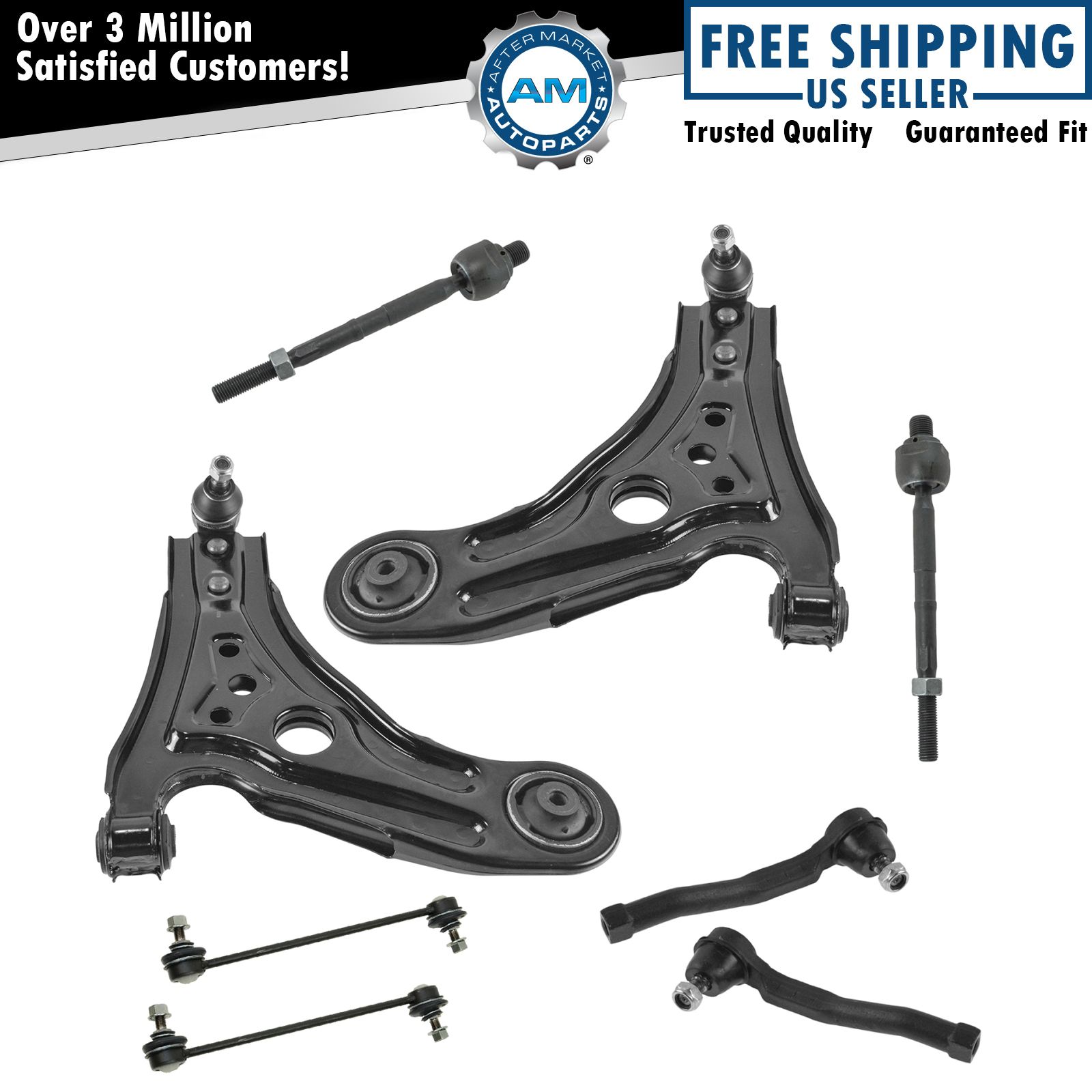 Steering & Suspension Kit LH RH front Set of 8 for Chevy Aveo Pontiac