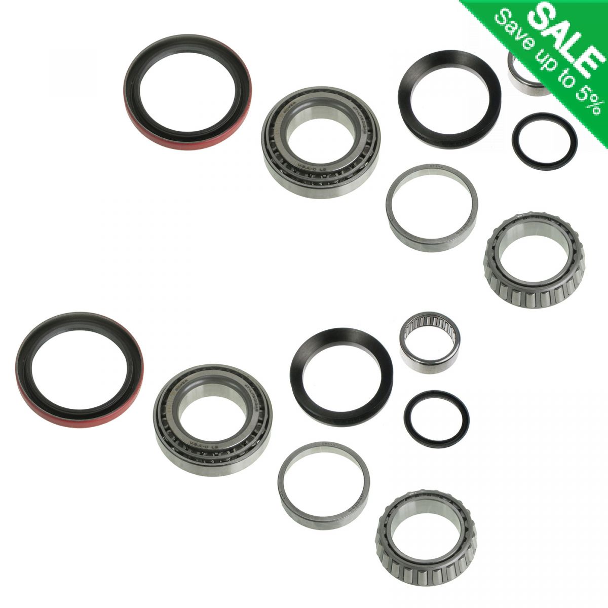 Front Spindle & Wheel Bearing Repair Kit Set for Blazer Truck Suburban Jimmy