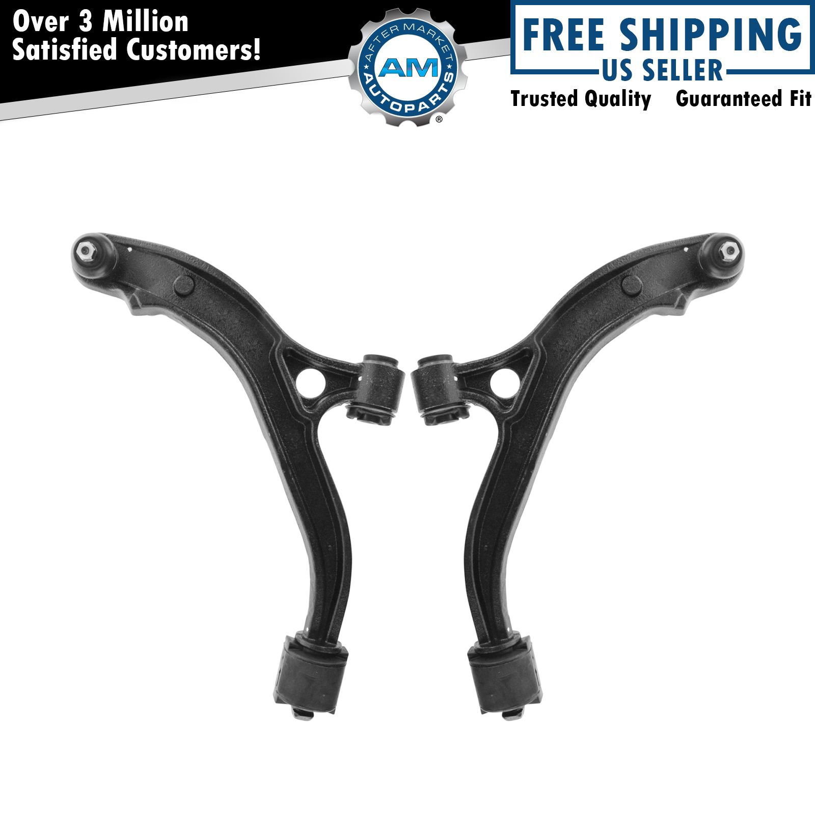 Control Arm Front Lower Pair Set of 2 for Voyager Town & Country Dodge