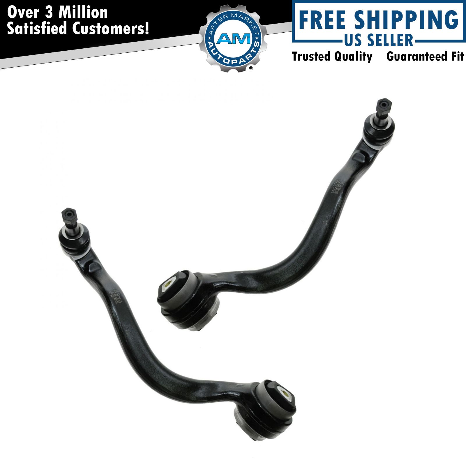 Front Forward Lower Control Arm w/ Ball Joint Pair Set Kit for BMW X5 X6 Hybrid