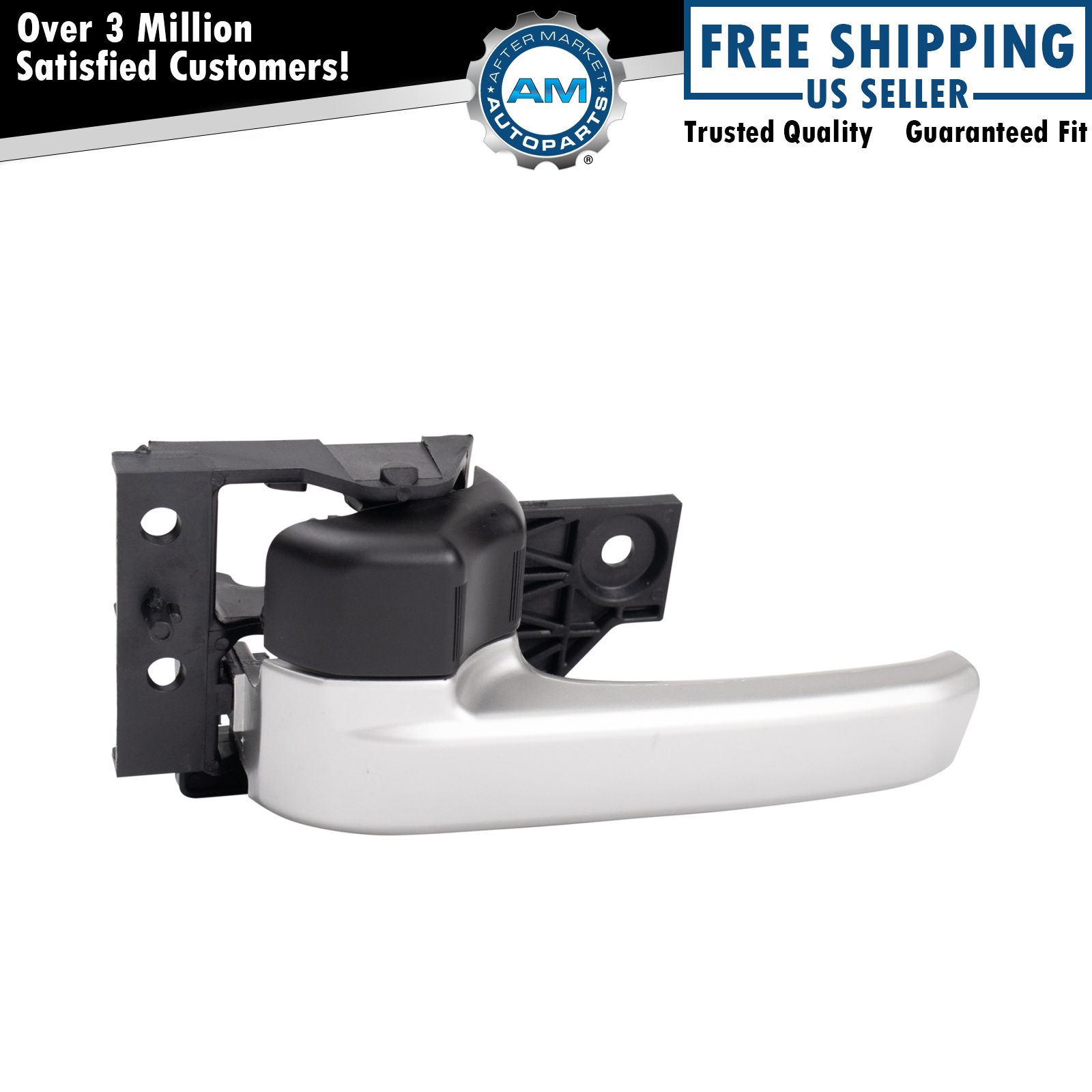 Front Left Interior Door Handle Silver For 2007-2014 Toyota FJ Cruiser