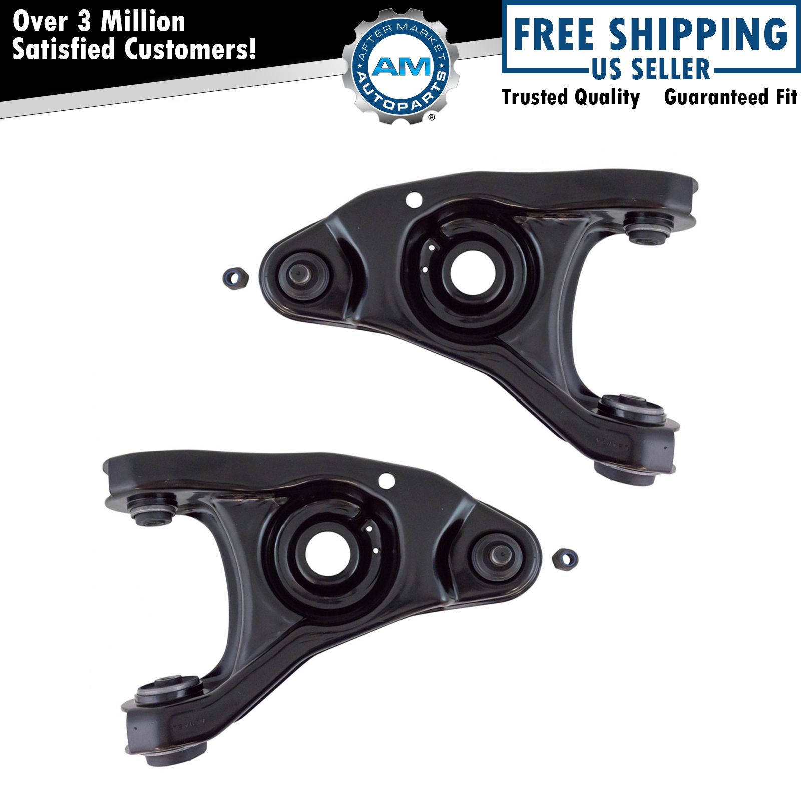 Moog Front Lower Control Arm Ball Joint Pair Kit 2pc for Mustang New