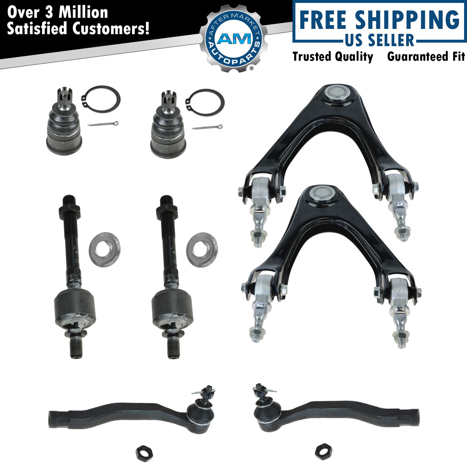 Suspension Front 8 Piece Kit Set for Acura CL Honda Accord Odyssey Isuzu Oasis