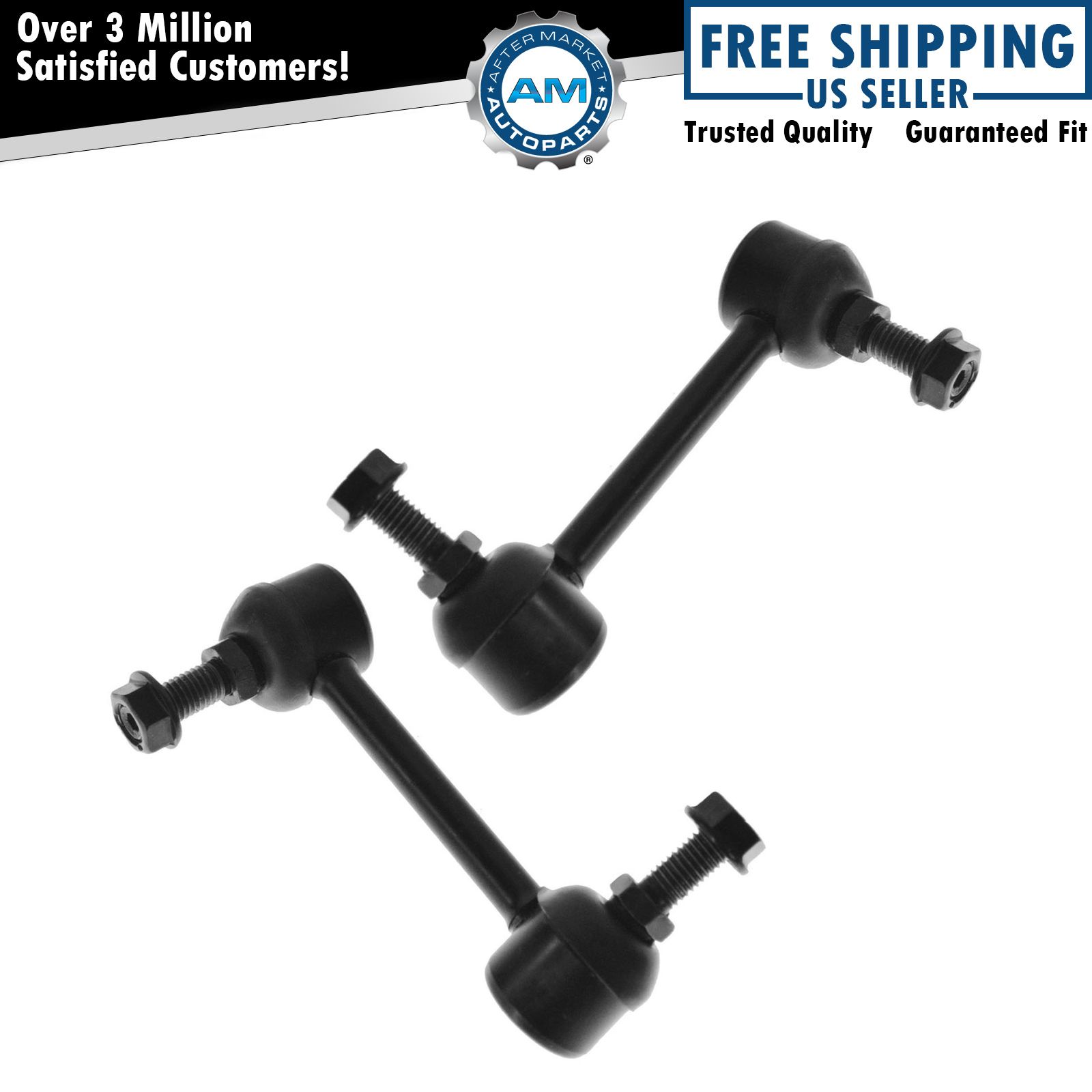 Rear Sway Bar Link Kit Pair Set for Buick Chevy GMC Isuzu Olds Saab Truck SUV