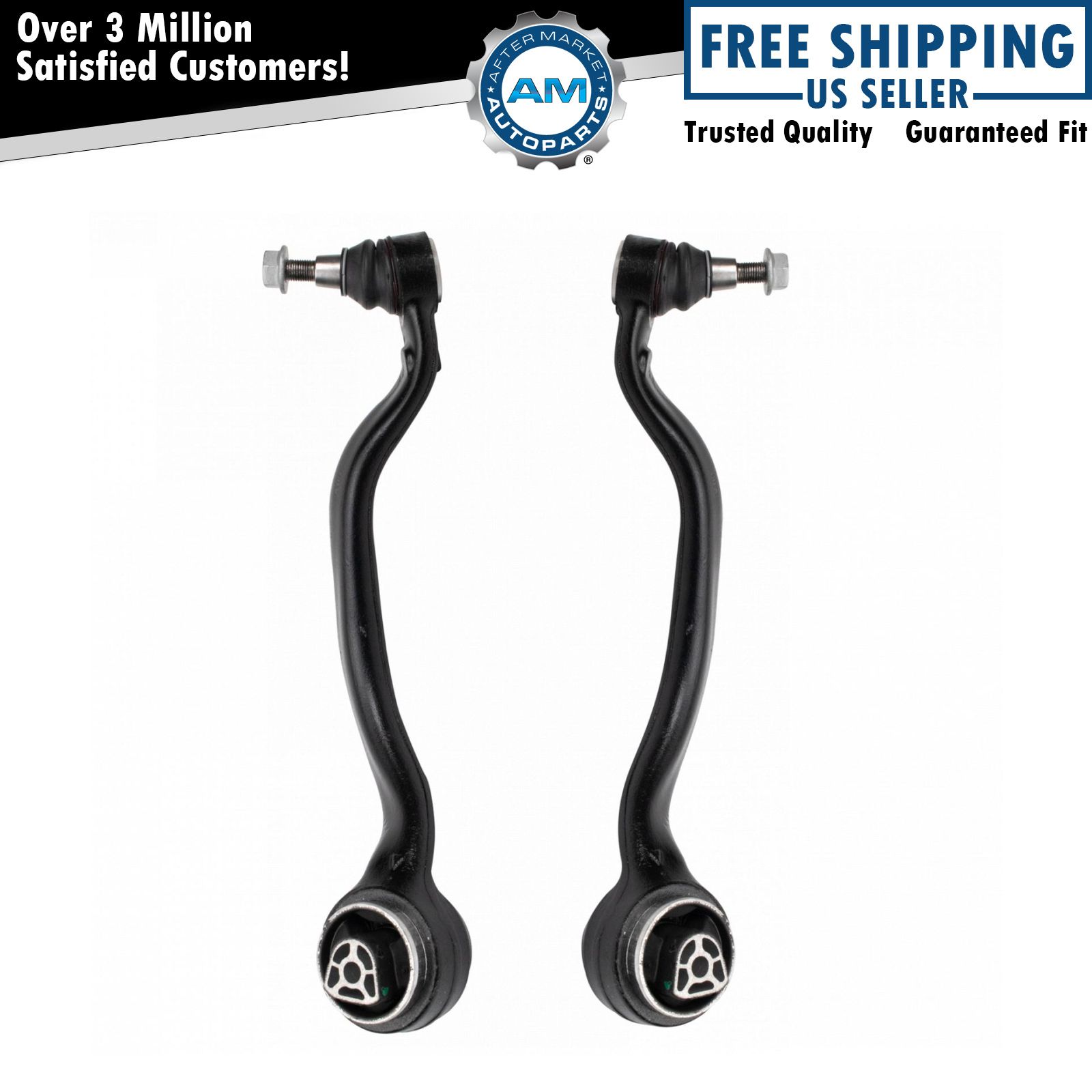 Front Forward Lower Control Arms + Ball Joints Set Fits 2014-2019 BMW X5 X6