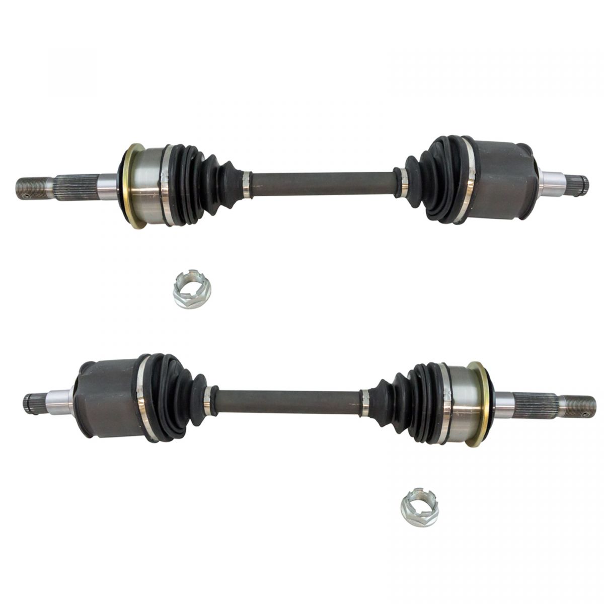 New Complete Front CV Axle Shaft Assembly LH RH Pair 2pc Set for Sequoia Tundra