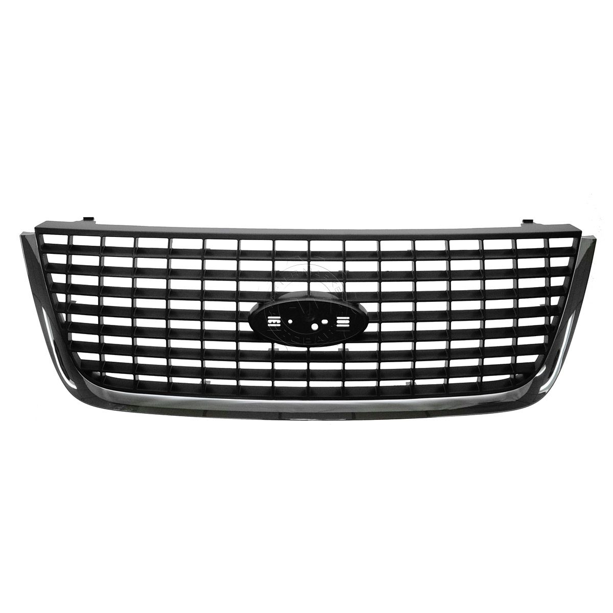 Grille Upper Platinum Gray Chrome Assembly For Ford Expedition 03-06 