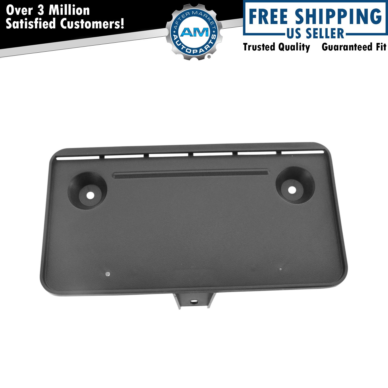 Front Bumper License Plate Mounting Bracket for Ford F150 F250 F350 Bronco New