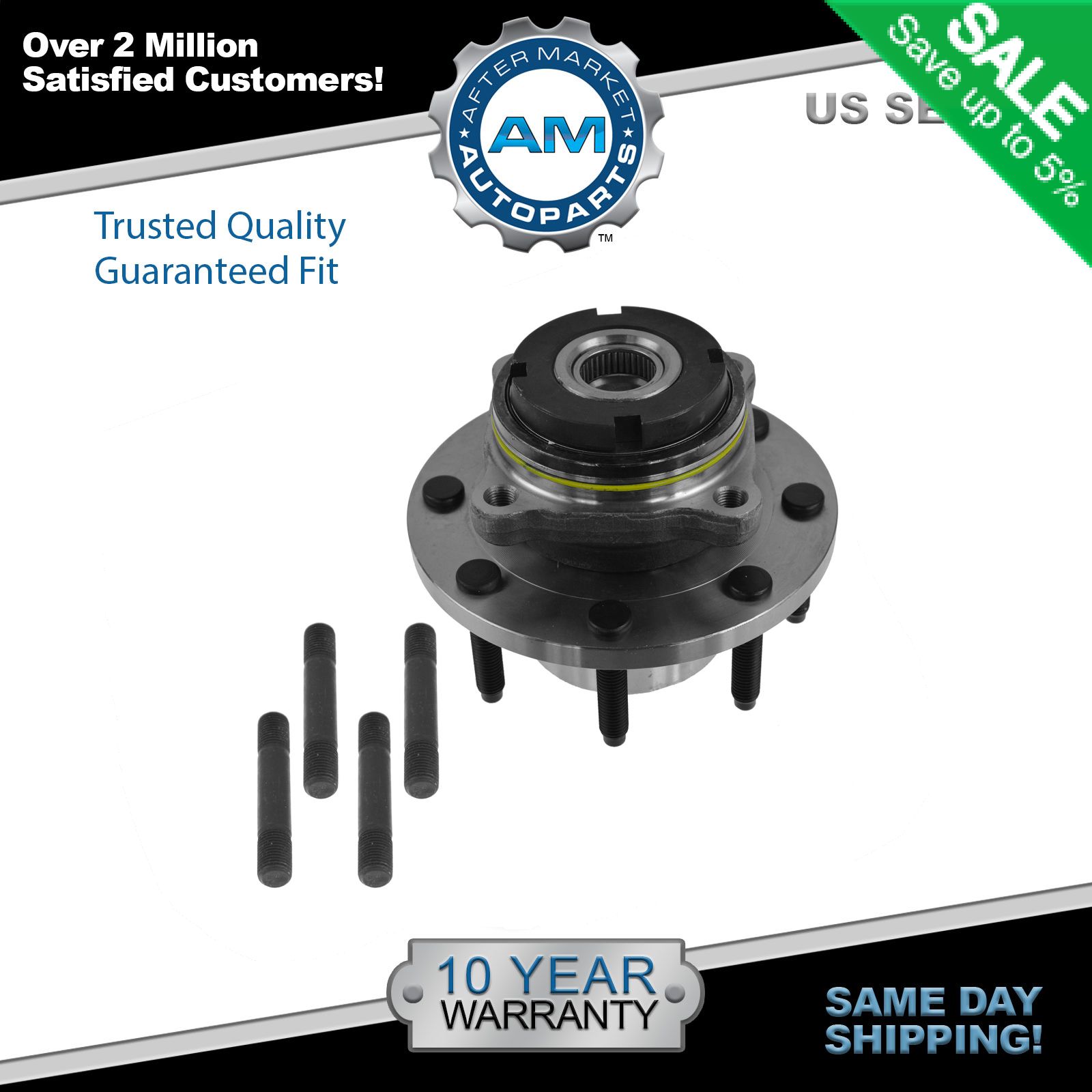 Front Wheel Hub & Bearing Assembly for F250 F350 F450 F550 Pickup Truck eBay