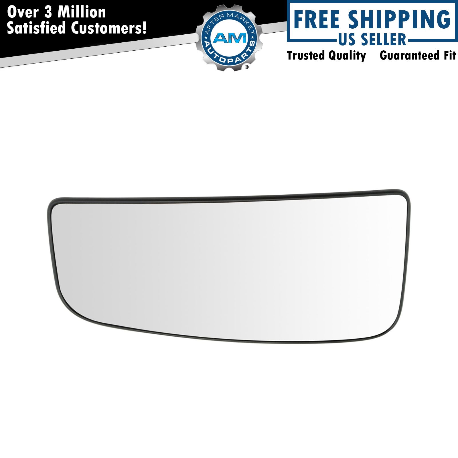 Towing Mirror Glass Heated Lower Driver Side Left LH for Ford Pickup Truck New