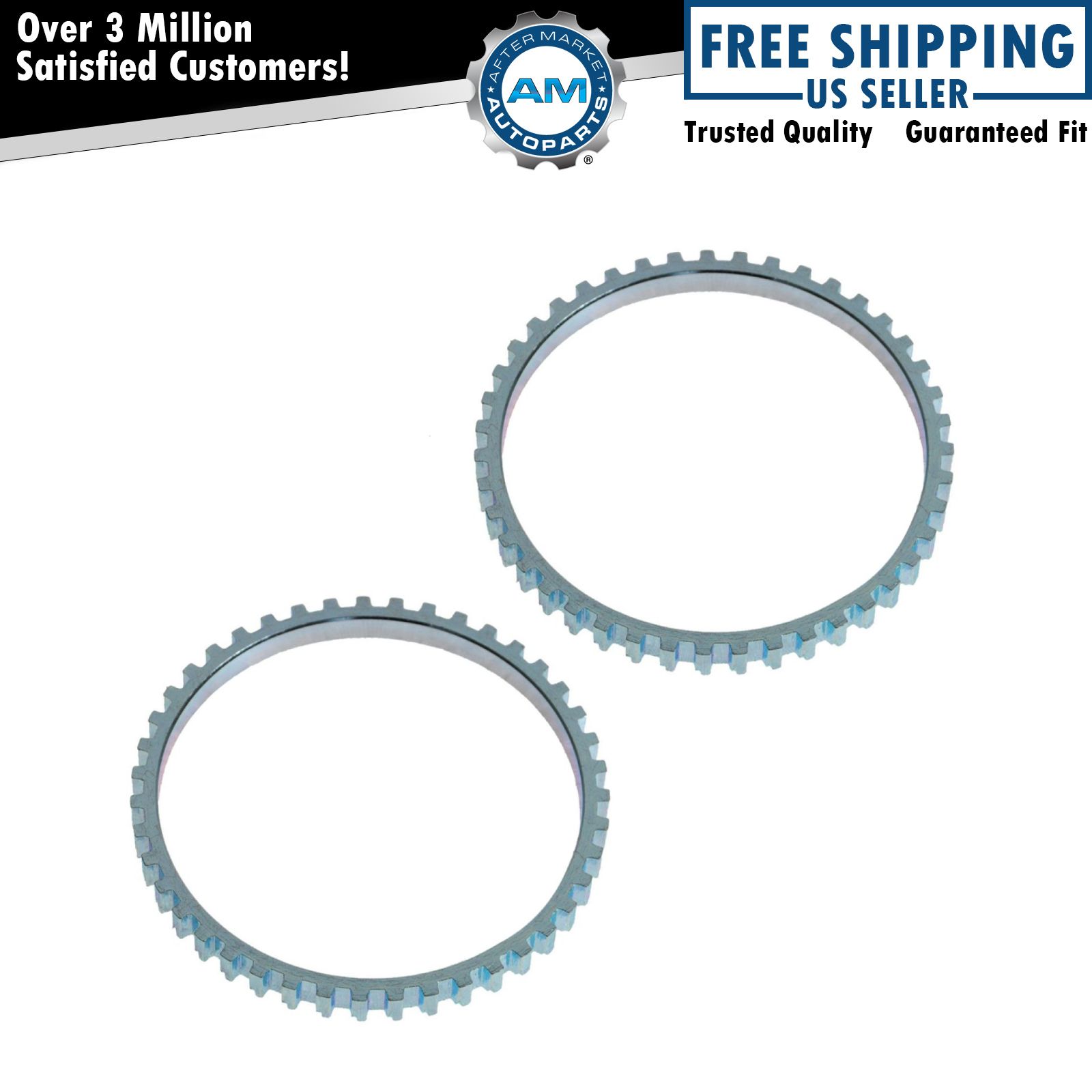 Front or Rear ABS Tone Ring Pair Set for Ford Escape Mercury Mariner Hybrid