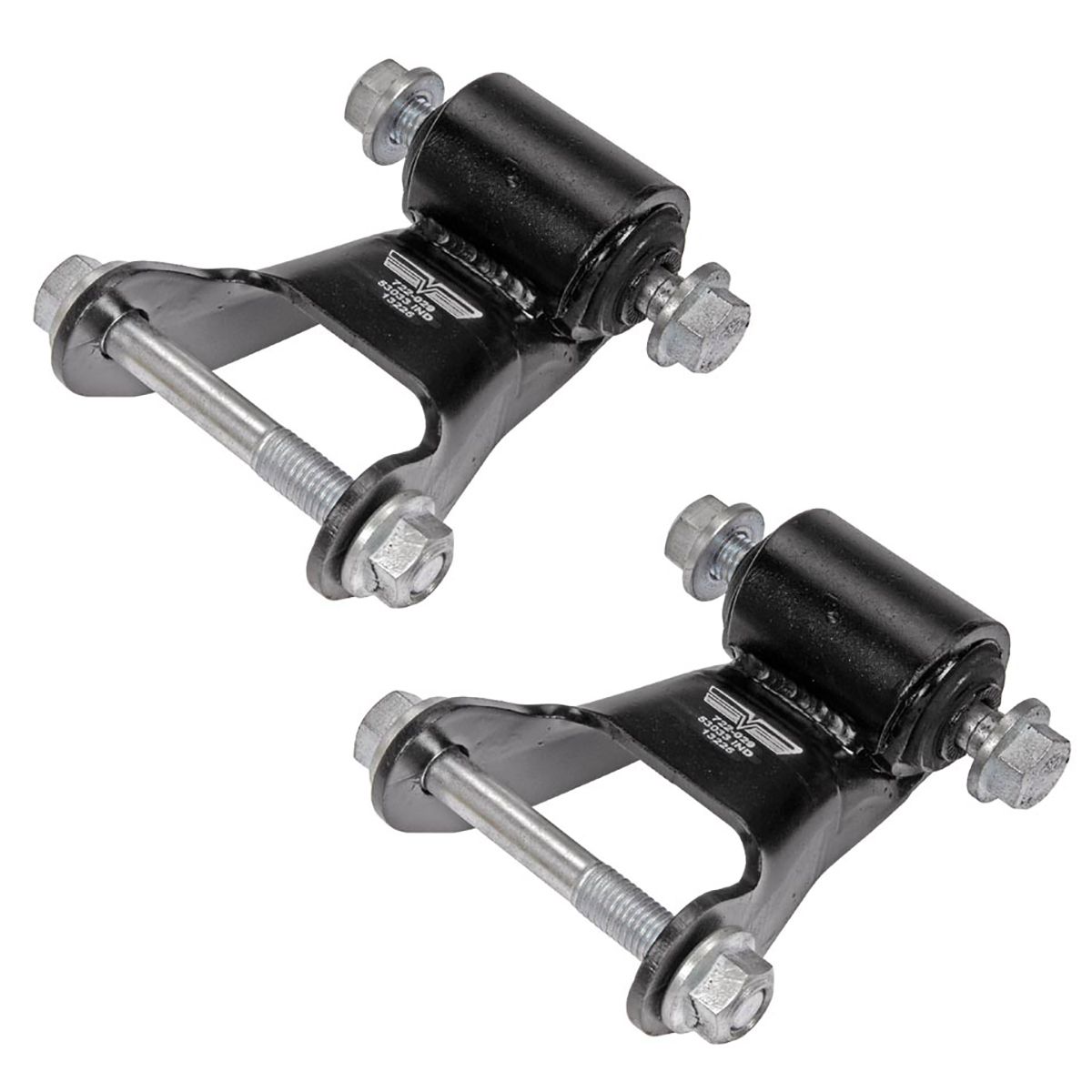 Dorman Leaf Spring Rearward Shackle Bracket Kit Pair Set For Chevy Gmc 