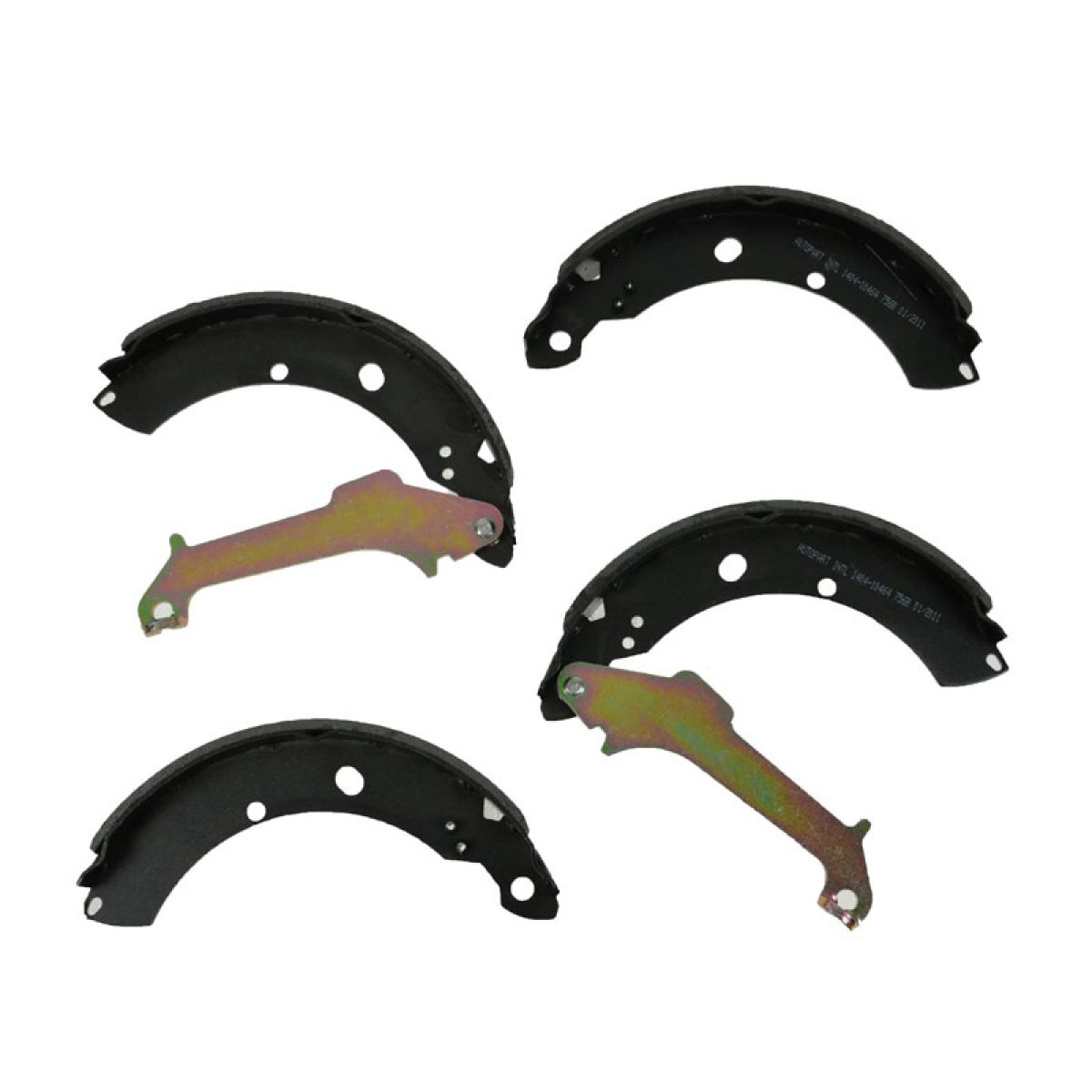 Rear Drum Brake Shoes with Hardware Spring Kit Set for 9901 Nissan