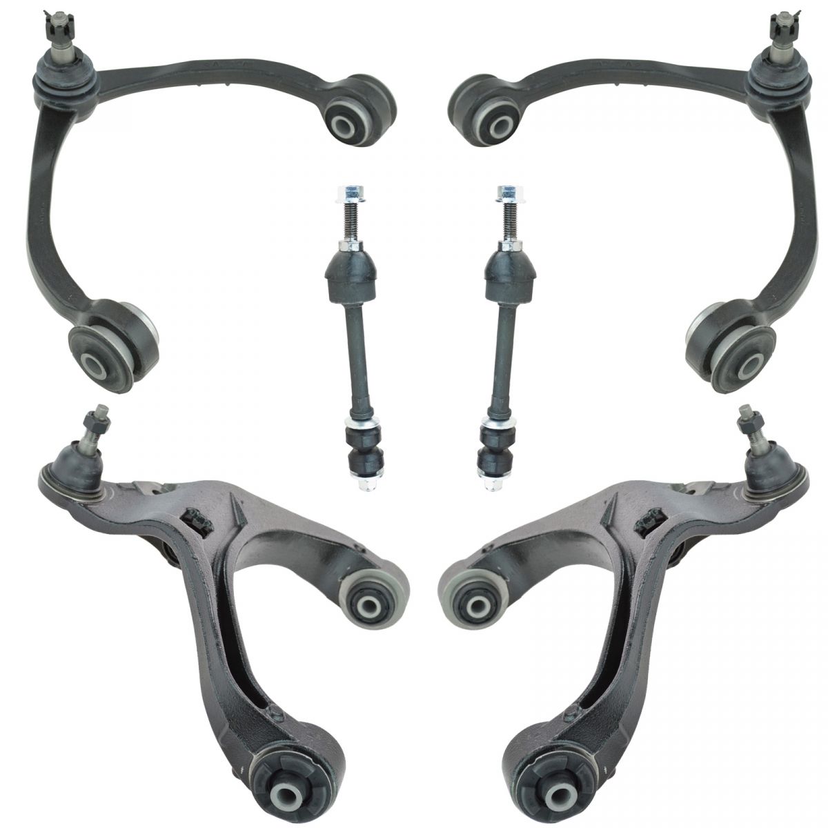 Front Control Arm Ball Joint Stabilizer Sway Bar Link Suspension Kit