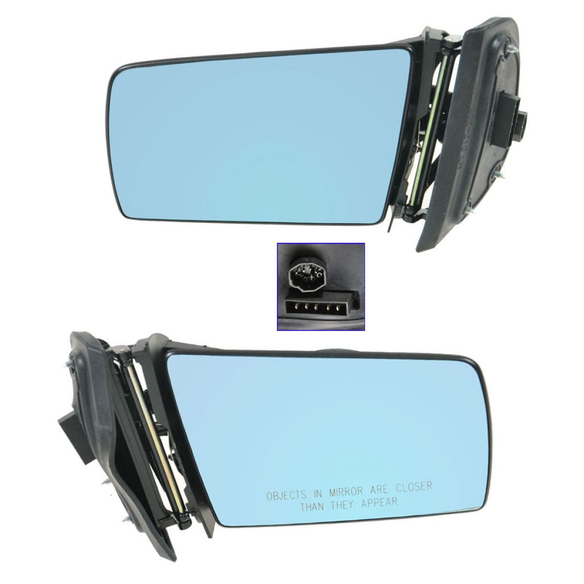 Power Heated Memory Side View Mirrors Left/Right Pair Set for Mercedes